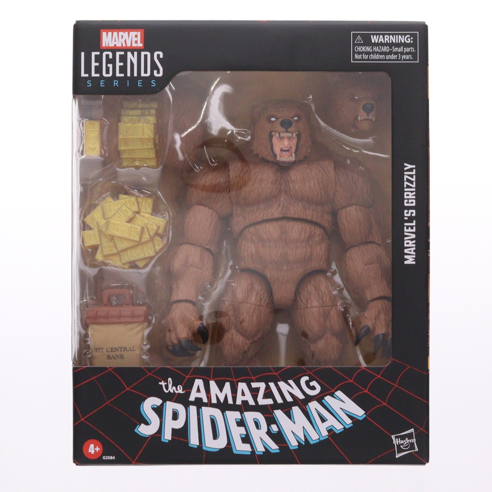 【中古即納】[FIG] マーベルレジェンド・シリーズ グリズリー アメイジング・スパイダーマン 完成品 可動フィギュア(G2084) ハズブロ(20260426)
