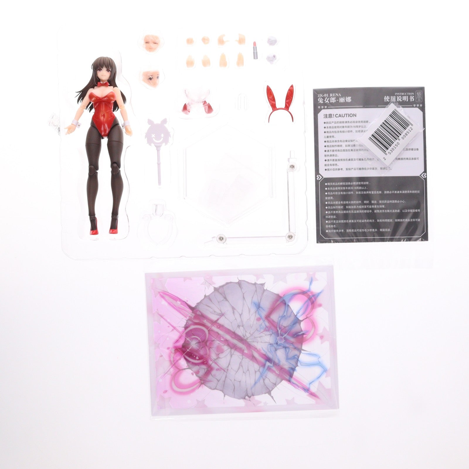 【中古即納】[FIG] スキルエフェクトパーツ付属 空想JKシリーズ JK-01バニーガール レナ 1/12 完成品 アクションフィギュア SNAIL SHELL(蝸之殻)(20260228)