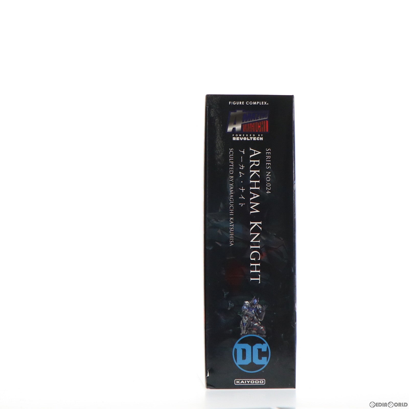 【中古即納】[FIG] フィギュアコンプレックス アメイジングヤマグチ No.024 Arkham Knight(アーカムナイト) バットマン アーカム・ナイト 完成品 可動フィギュア 海洋堂(20220122)