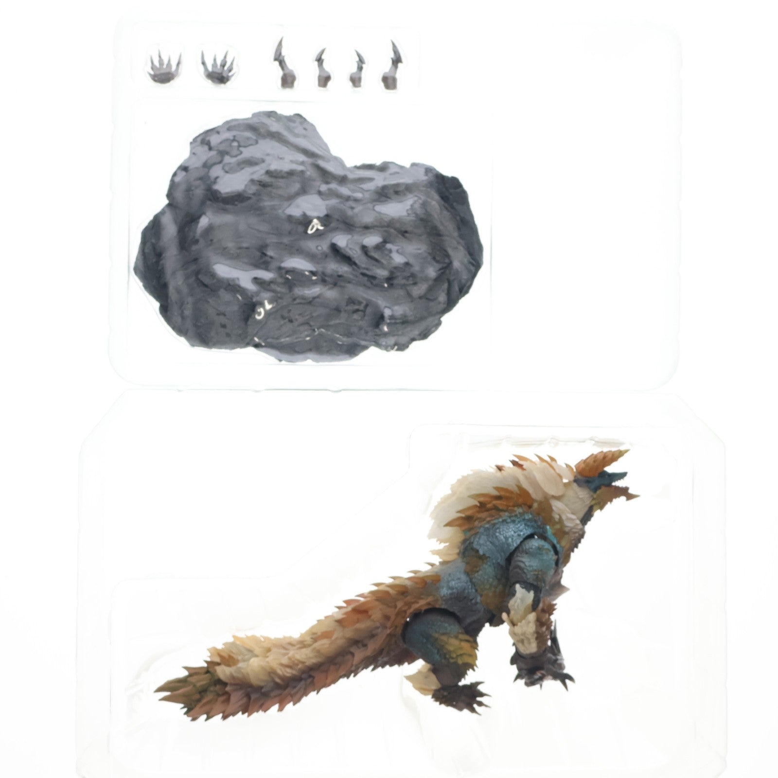 【中古即納】[FIG] S.H.MonsterArts(モンスターアーツ) ジンオウガ モンスターハンターワールド:アイスボーン 完成品 可動フィギュア バンダイスピリッツ(20210731)