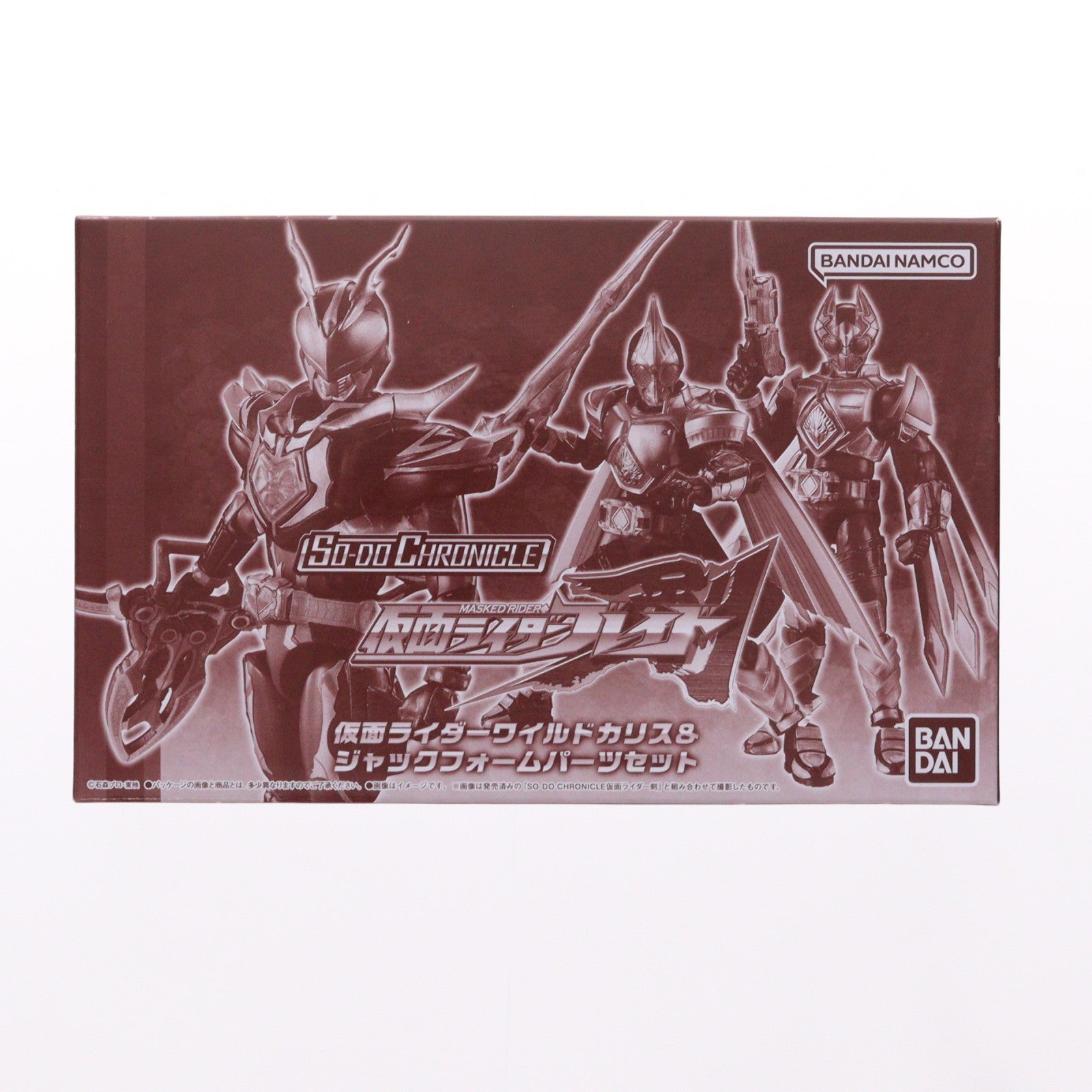 【中古即納】[FIG] (食玩) プレミアムバンダイ限定 SO-DO CHRONICLE 仮面ライダーワイルドカリス & ジャックフォームパーツセット 仮面ライダー剣(ブレイド) 可動フィギュア バンダイ(20260624)