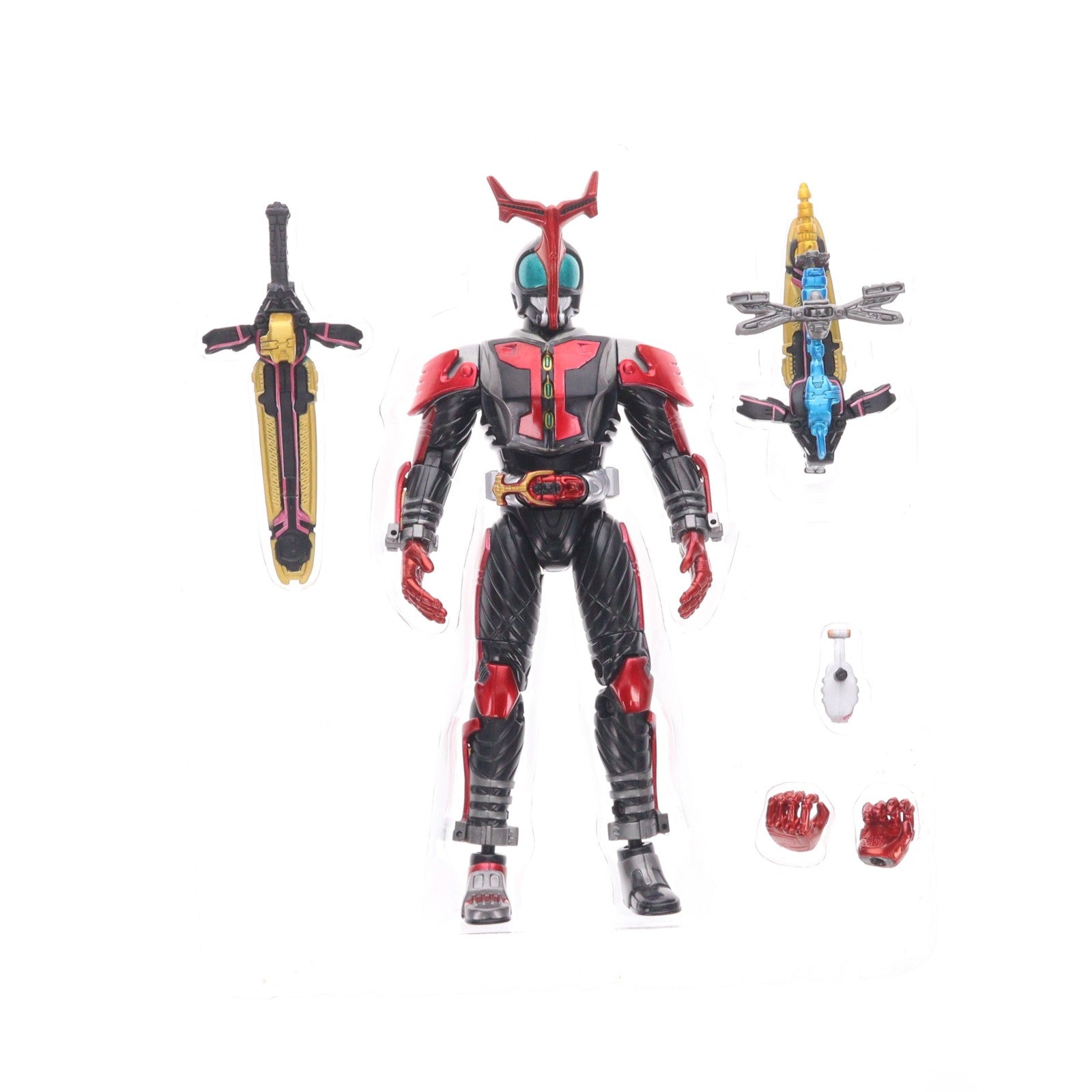 【中古即納】[FIG] キャストオフライダー7 仮面ライダーカブト ハイパーフォーム 完成品 可動フィギュア バンダイ(20061028)