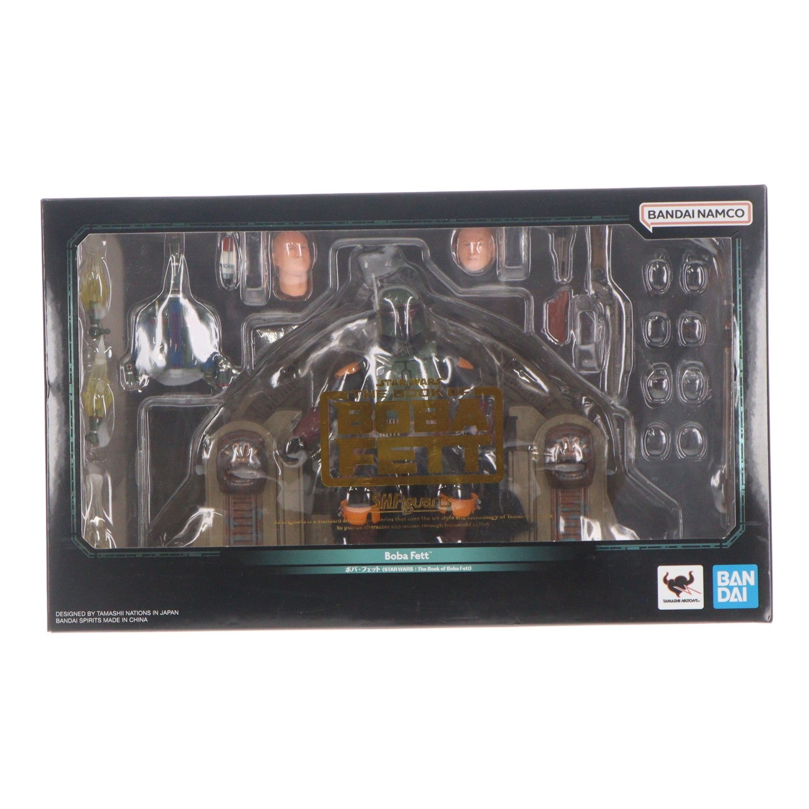 【中古即納】[FIG] S.H.Figuarts(フィギュアーツ) ボバ・フェット(STAR WARS: The Book of Boba Fett)(スター・ウォーズ ブック・オブ・ボバ・フェット) 完成品 可動フィギュア バンダイスピリッツ(20230121)
