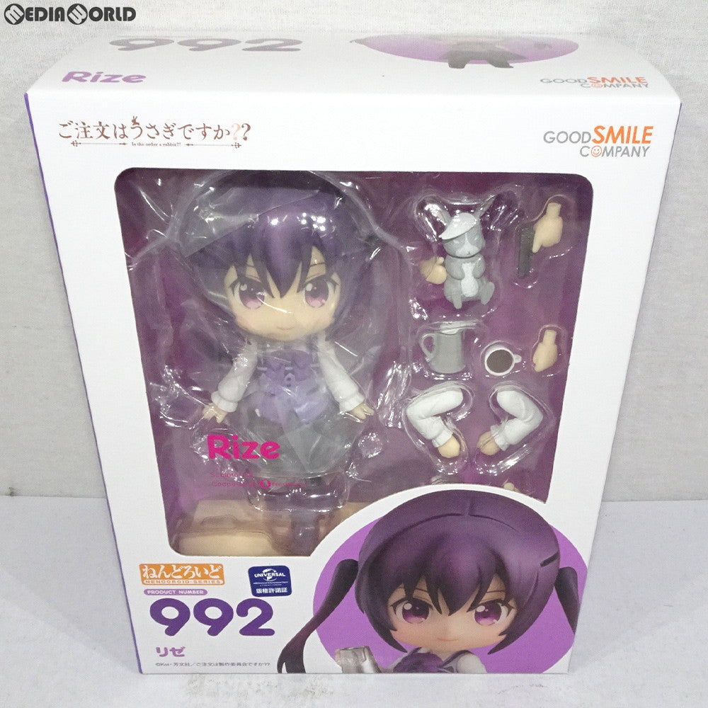 【中古即納】[FIG] ねんどろいど 992 リゼ ご注文はうさぎですか～～ 完成品 可動フィギュア グッドスマイルカンパニー(20190615)