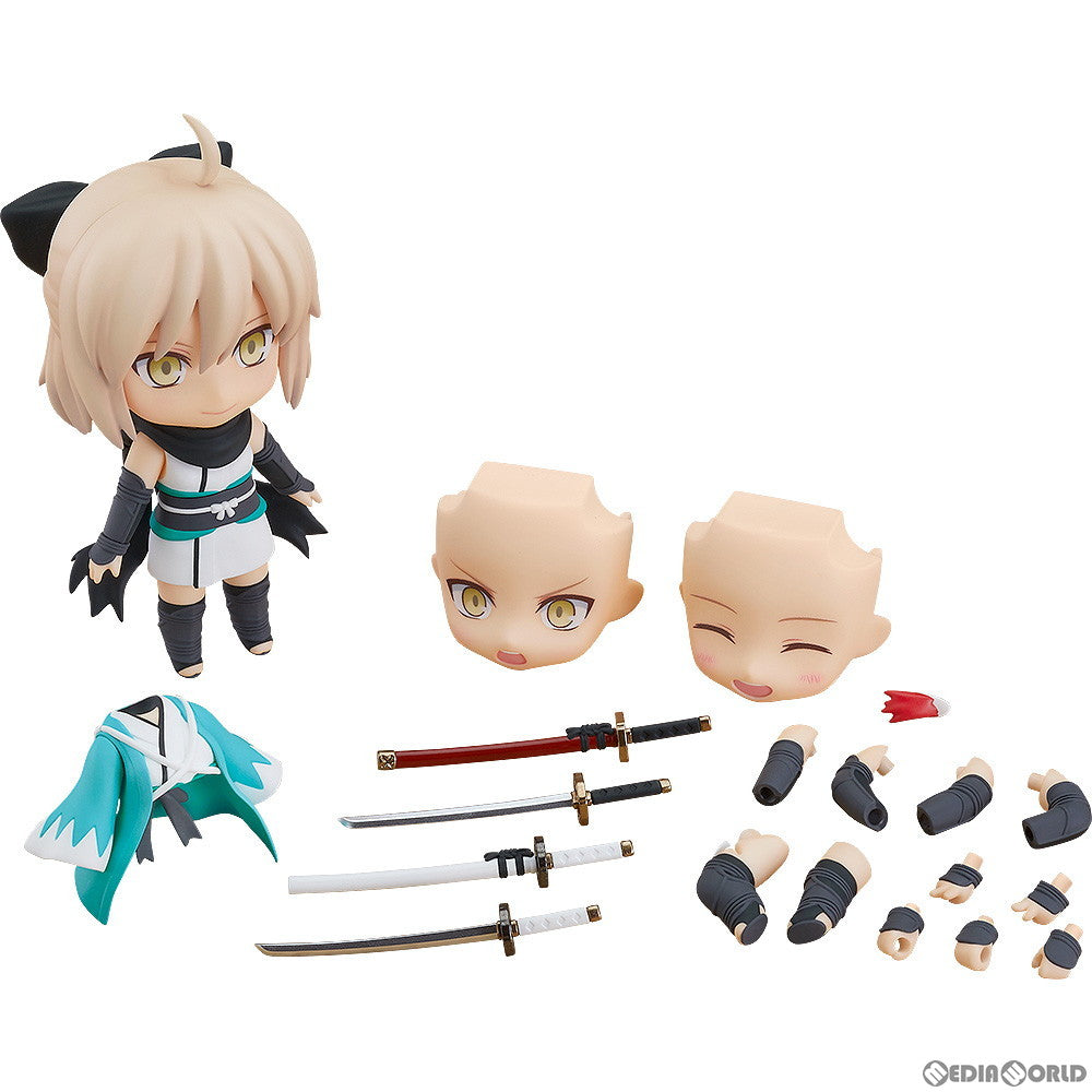 【中古即納】[FIG] ねんどろいど 1491-DX セイバー/沖田総司(おきたそうじ) 霊基再臨Ver. Fate/Grand Order(フェイト/グランドオーダー) 完成品 可動フィギュア グッドスマイルカンパニー(20210616)