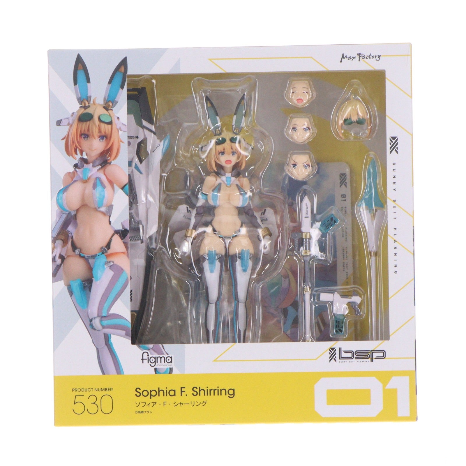 【中古即納】[FIG] figma(フィグマ) 530 ソフィア・F・シャーリング バニースーツプランニング 完成品 可動フィギュア マックスファクトリー(20221112)