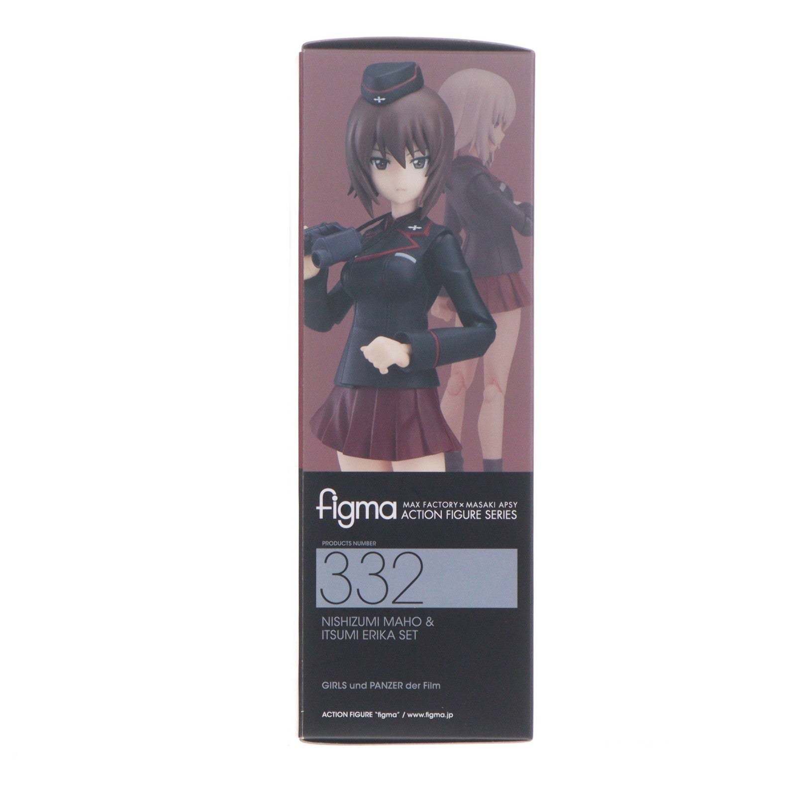 【中古即納】[FIG] figma(フィグマ) 332 西住まほ&逸見エリカ(にしずみまほ&いつみえりか) セット ガールズ&パンツァー 劇場版 完成品 可動フィギュア マックスファクトリー(20170531)