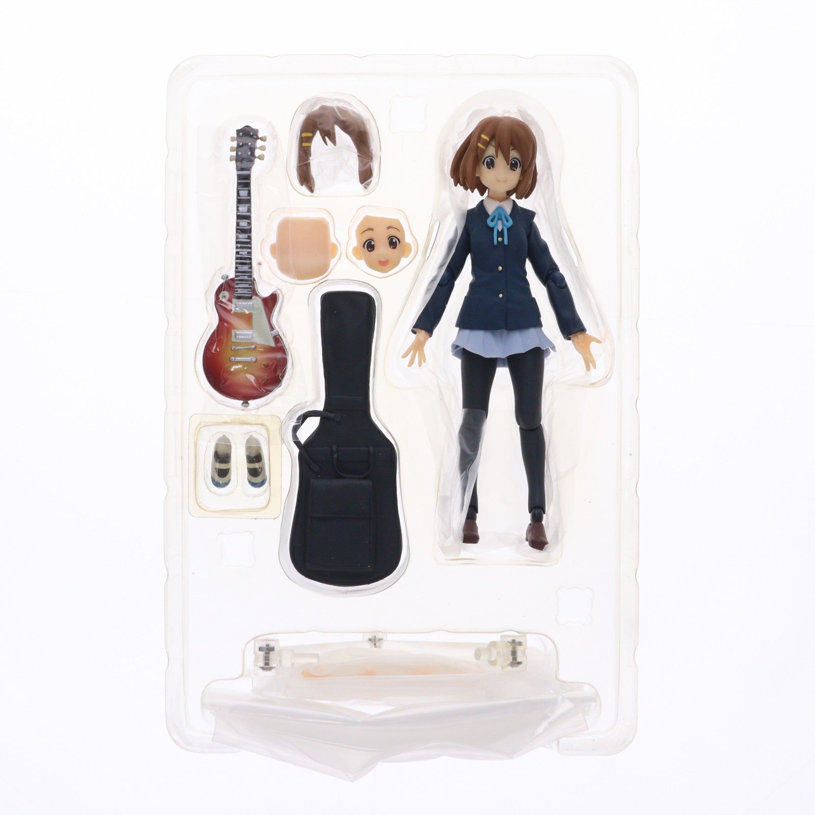 【中古即納】[FIG] figma(フィグマ) 057 平沢唯(ひらさわゆい) 制服Ver. けいおん! 完成品 可動フィギュア マックスファクトリー(20100930)