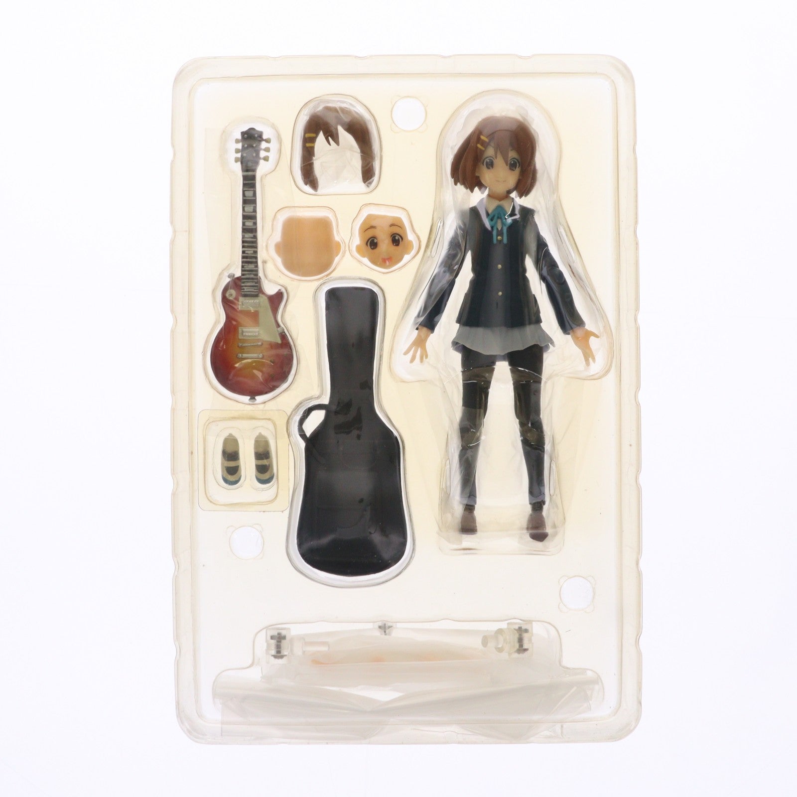 【中古即納】[FIG] figma(フィグマ) 057 平沢唯(ひらさわゆい) 制服Ver. けいおん! 完成品 可動フィギュア マックスファクトリー(20100930)