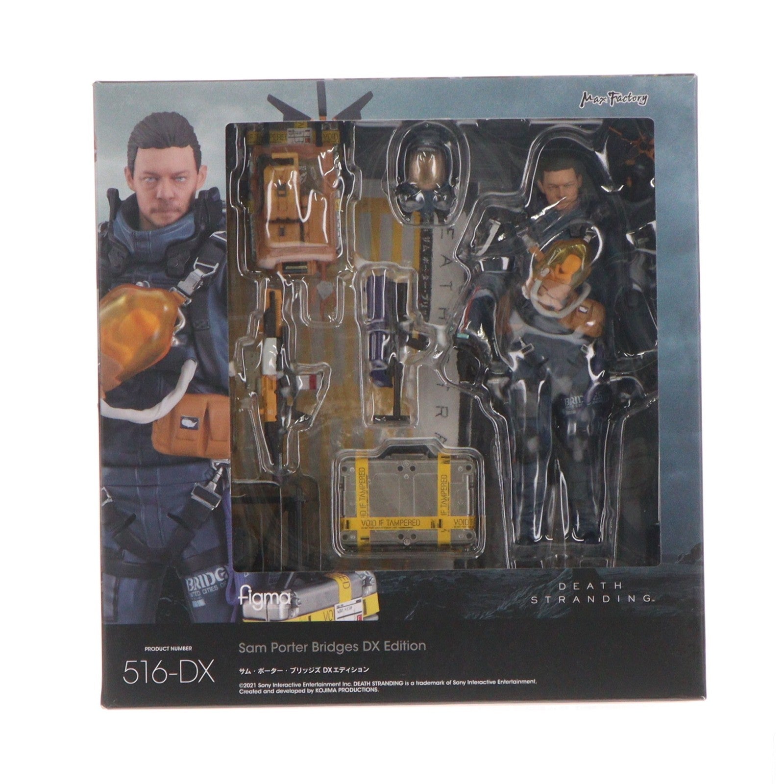 【中古即納】[FIG] figma(フィグマ) 516-DX サム・ポーター・ブリッジズ DXエディション DEATH STRANDING(デス・ストランディング) 完成品 可動フィギュア マックスファクトリー(20220528)