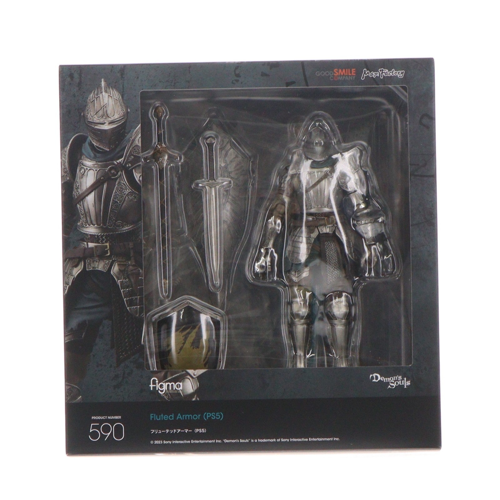 【中古即納】[FIG] figma(フィグマ) 590 フリューテッドアーマー(PS5) Demon's Souls(デモンズソウル) 完成品 可動フィギュア グッドスマイルカンパニー(20231018)