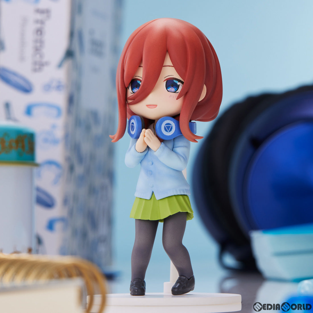【中古即納】[FIG] 中野三玖(なかのみく) 五等分の花嫁∬ 完成品 ミニフィギュア(PF210) PLUM(プラム)(20221030)