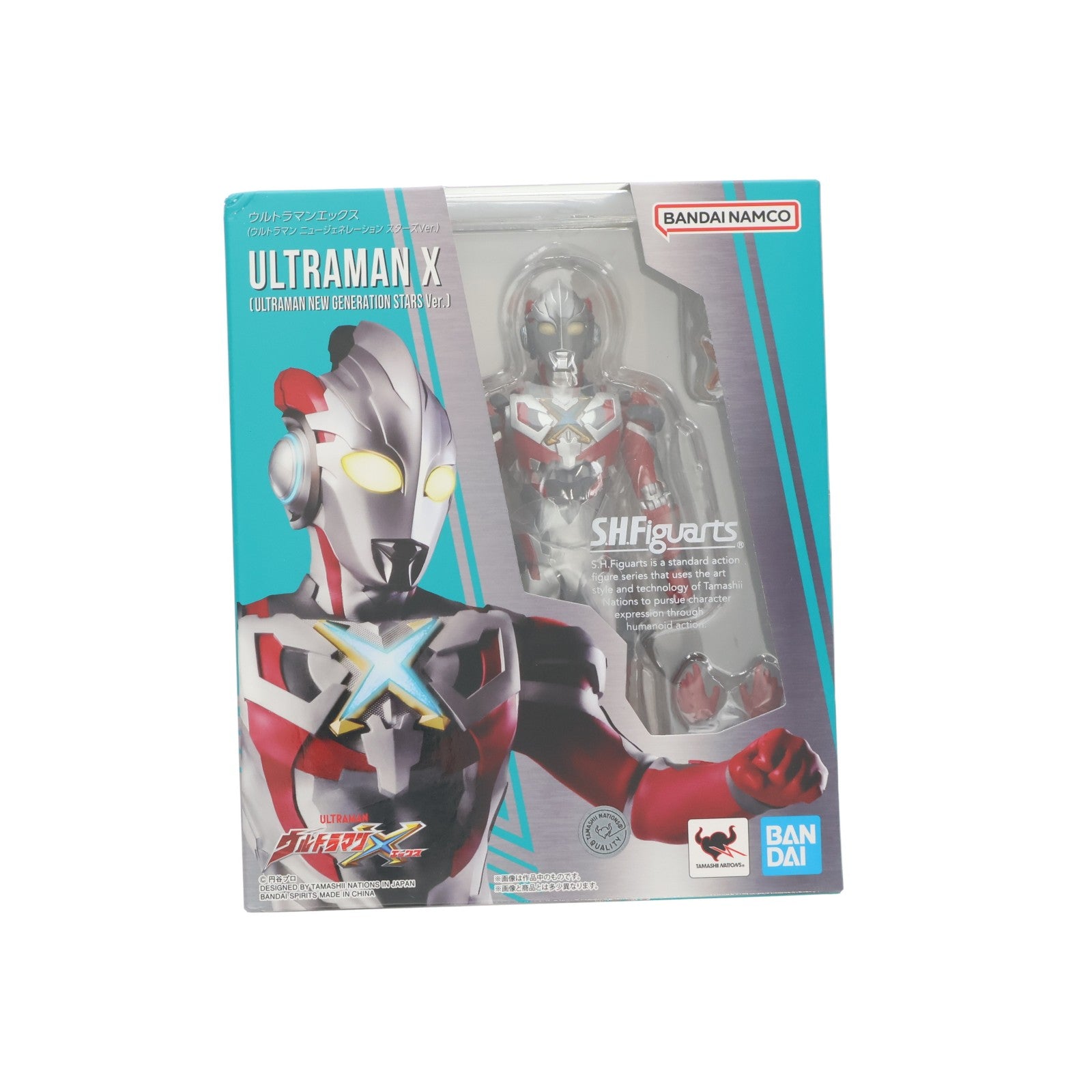 【中古即納】[FIG] S.H.Figuarts(フィギュアーツ) ウルトラマンエックス(ウルトラマン ニュージェネレーション スターズVer.) ウルトラマンX 完成品 可動フィギュア バンダイスピリッツ(20240525)