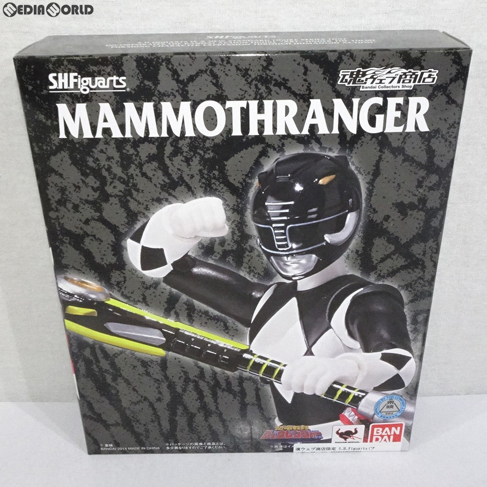 【中古即納】[FIG] 魂ウェブ商店限定 S.H.Figuarts(フィギュアーツ) マンモスレンジャー 恐竜戦隊ジュウレンジャー 完成品 可動フィギュア バンダイ(20140221)