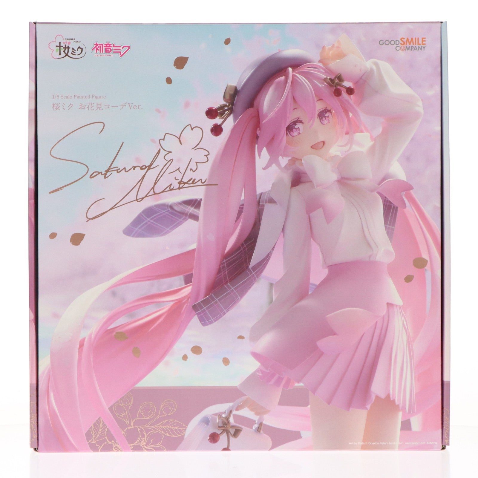 【中古即納】[FIG] 桜ミク お花見コーデVer. キャラクター・ボーカル・シリーズ01 初音ミク 1/6 完成品 フィギュア グッドスマイルカンパニー(20250427)