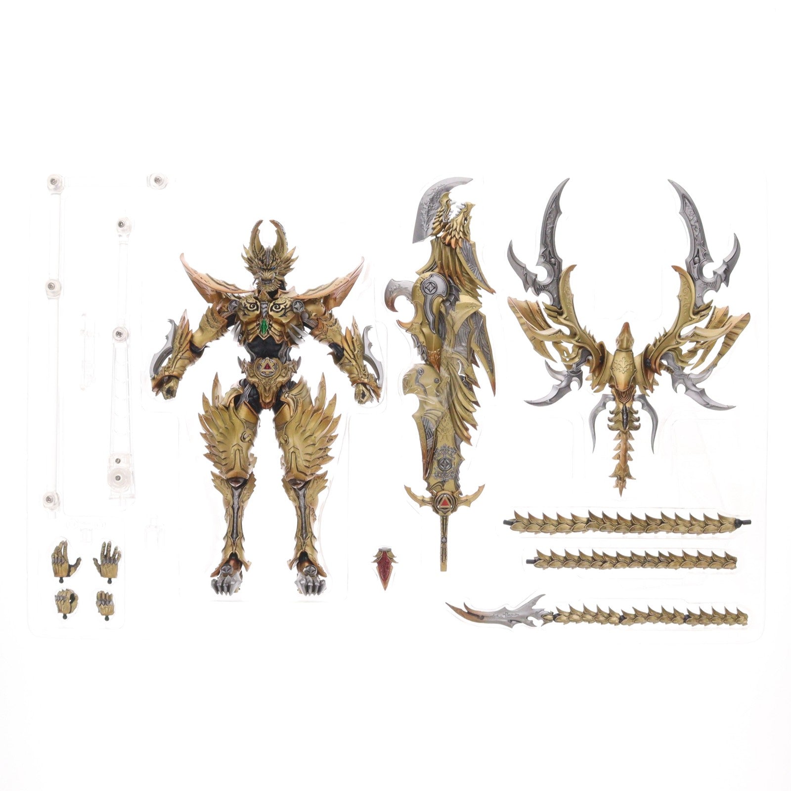 【中古即納】[FIG] 魂ウェブ商店限定 魔戒可動 光覚獣身 ガロ 牙狼-GARO(ガロ) -魔戒ノ花- 完成品 可動フィギュア バンダイ(20150630)