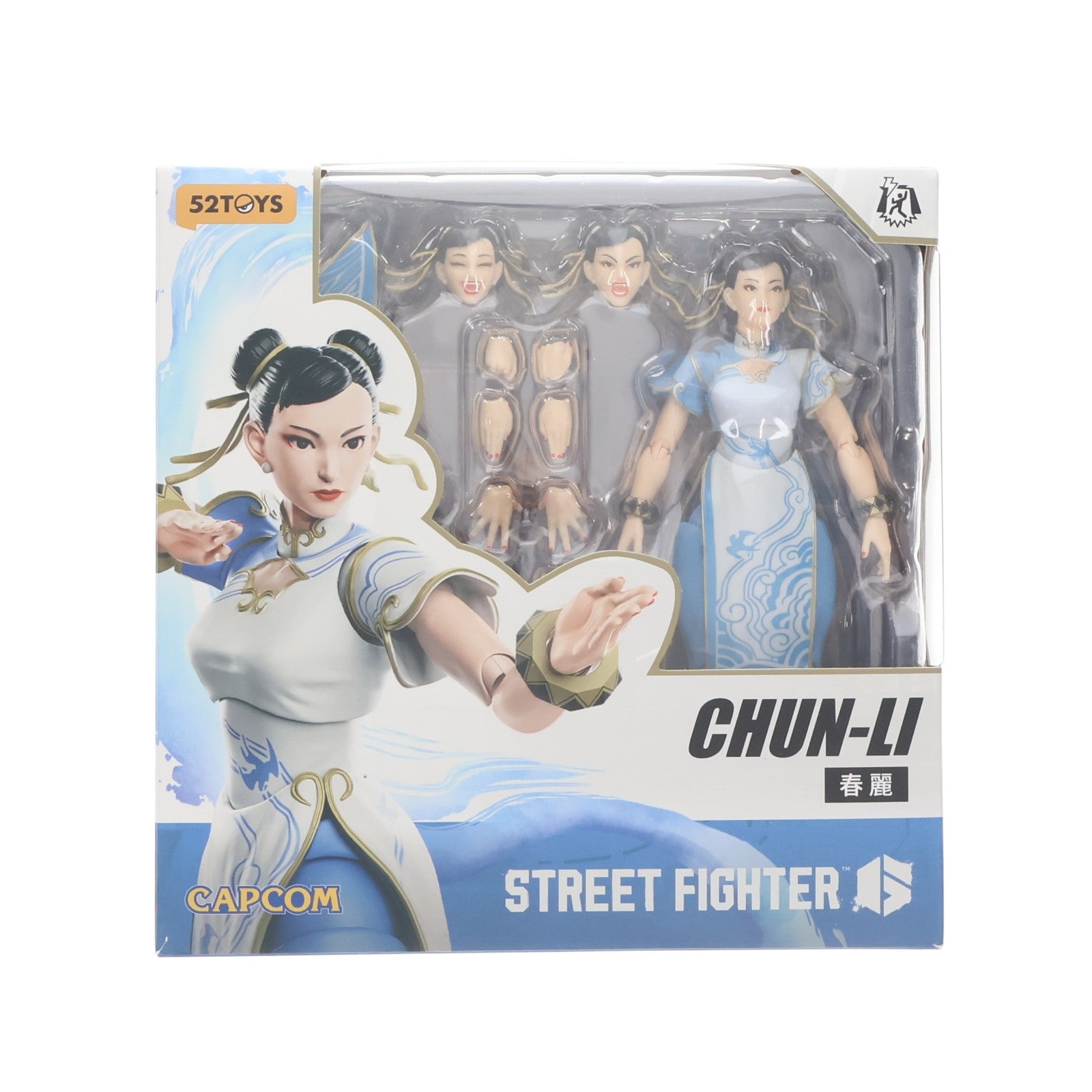 【中古即納】[FIG] FigLite 春麗(チュンリー) STREET FIGHTER 6(ストリートファイター6) 1/18 完成品 アクションフィギュア 52TOYS(20260803)