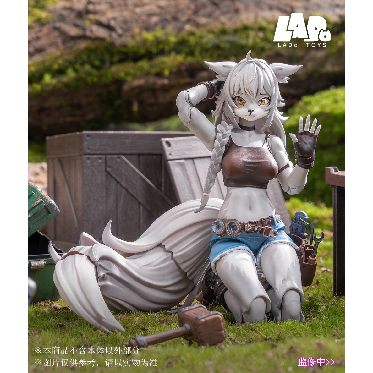 【中古即納】[FIG] マイルストン流通限定 ERA-001 Liya(リヤ) 整備士Ver. 1/12 完成品 可動フィギュア LADo TOYS(20250731)