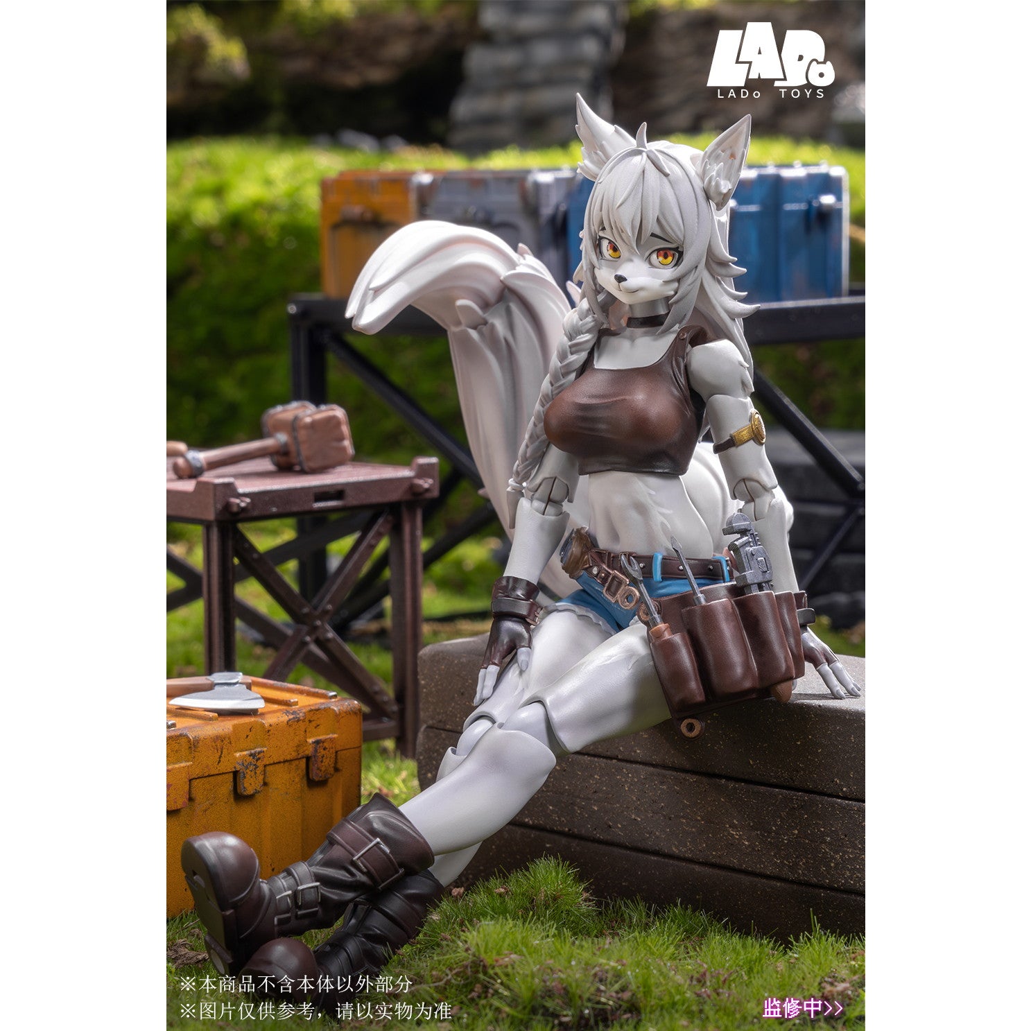 【中古即納】[FIG] マイルストン流通限定 ERA-001 Liya(リヤ) 整備士Ver. 1/12 完成品 可動フィギュア LADo TOYS(20250731)