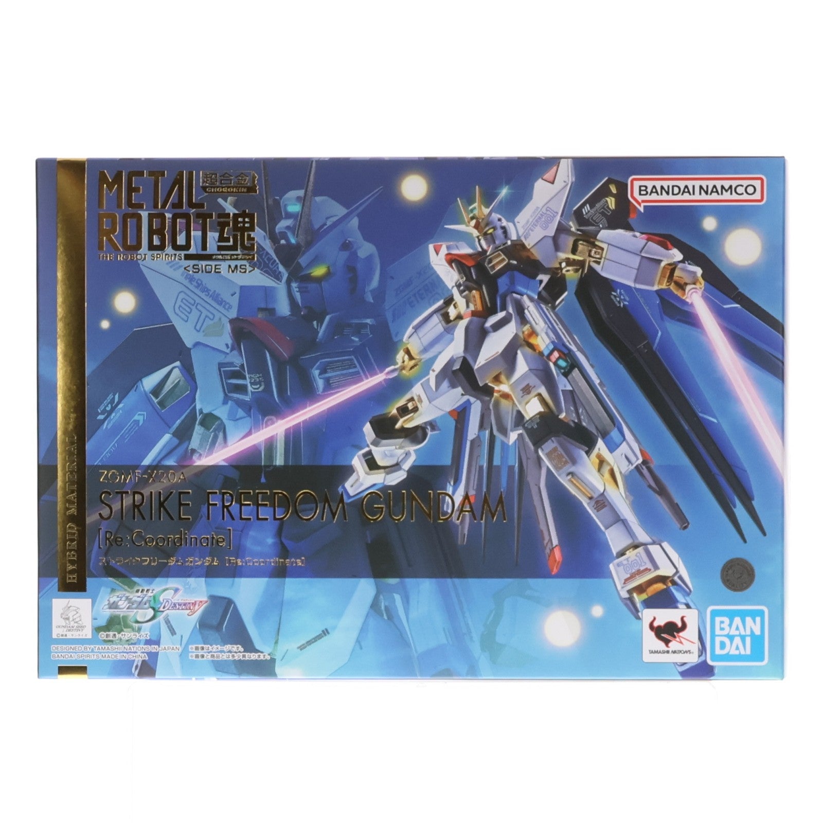 【中古即納】[FIG] (再販) METAL ROBOT魂(SIDE MS) ストライクフリーダムガンダム [Re:Coordinate] 機動戦士ガンダムSEED DESTINY(シード デスティニー) 完成品 可動フィギュア バンダイスピリッツ(20251220)