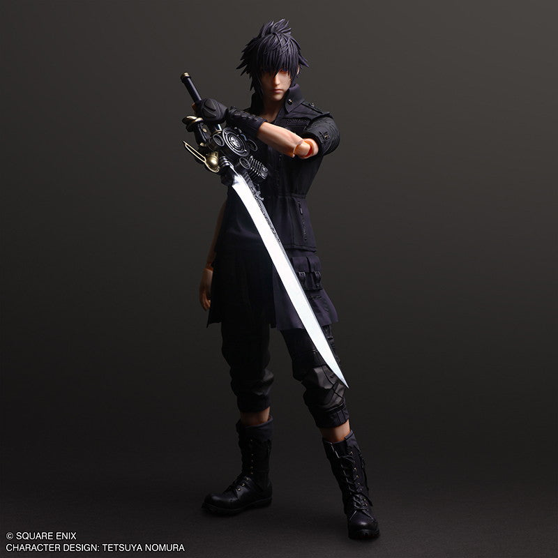 【中古即納】[FIG] PLAY ARTS真(プレイアーツ真) ノクティス・ルシス・チェラム FINAL FANTASY XV(ファイナルファンタジー15) 完成品 可動フィギュア スクウェア・エニックス(20251209)