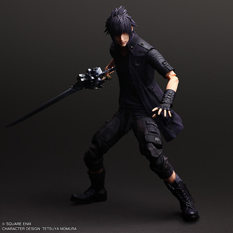 【中古即納】[FIG] PLAY ARTS真(プレイアーツ真) ノクティス・ルシス・チェラム FINAL FANTASY XV(ファイナルファンタジー15) 完成品 可動フィギュア スクウェア・エニックス(20251209)