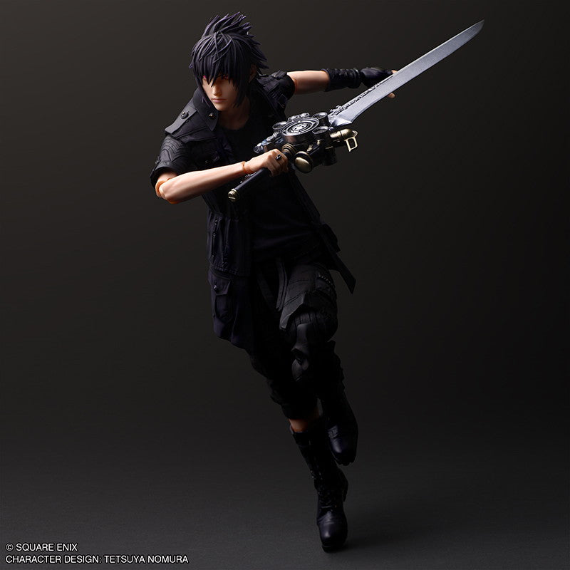 【中古即納】[FIG] PLAY ARTS真(プレイアーツ真) ノクティス・ルシス・チェラム FINAL FANTASY XV(ファイナルファンタジー15) 完成品 可動フィギュア スクウェア・エニックス(20251209)