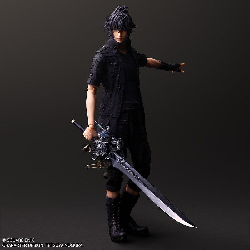 【中古即納】[FIG] PLAY ARTS真(プレイアーツ真) ノクティス・ルシス・チェラム FINAL FANTASY XV(ファイナルファンタジー15) 完成品 可動フィギュア スクウェア・エニックス(20251209)