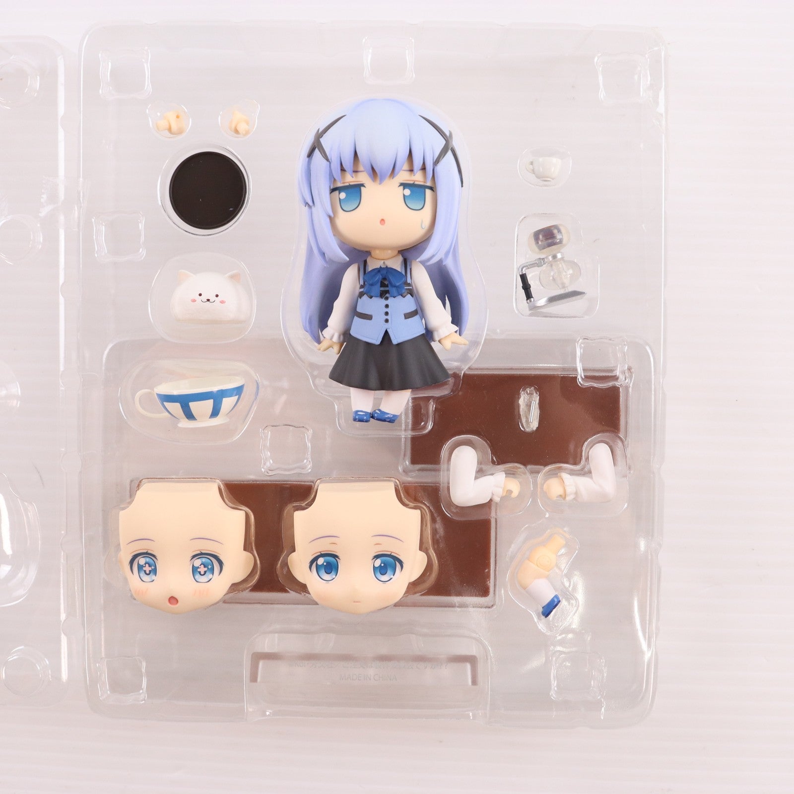 【中古即納】[FIG] ねんどろいど 558 チノ ご注文はうさぎですか～ 完成品 可動フィギュア グッドスマイルカンパニー(20171227)