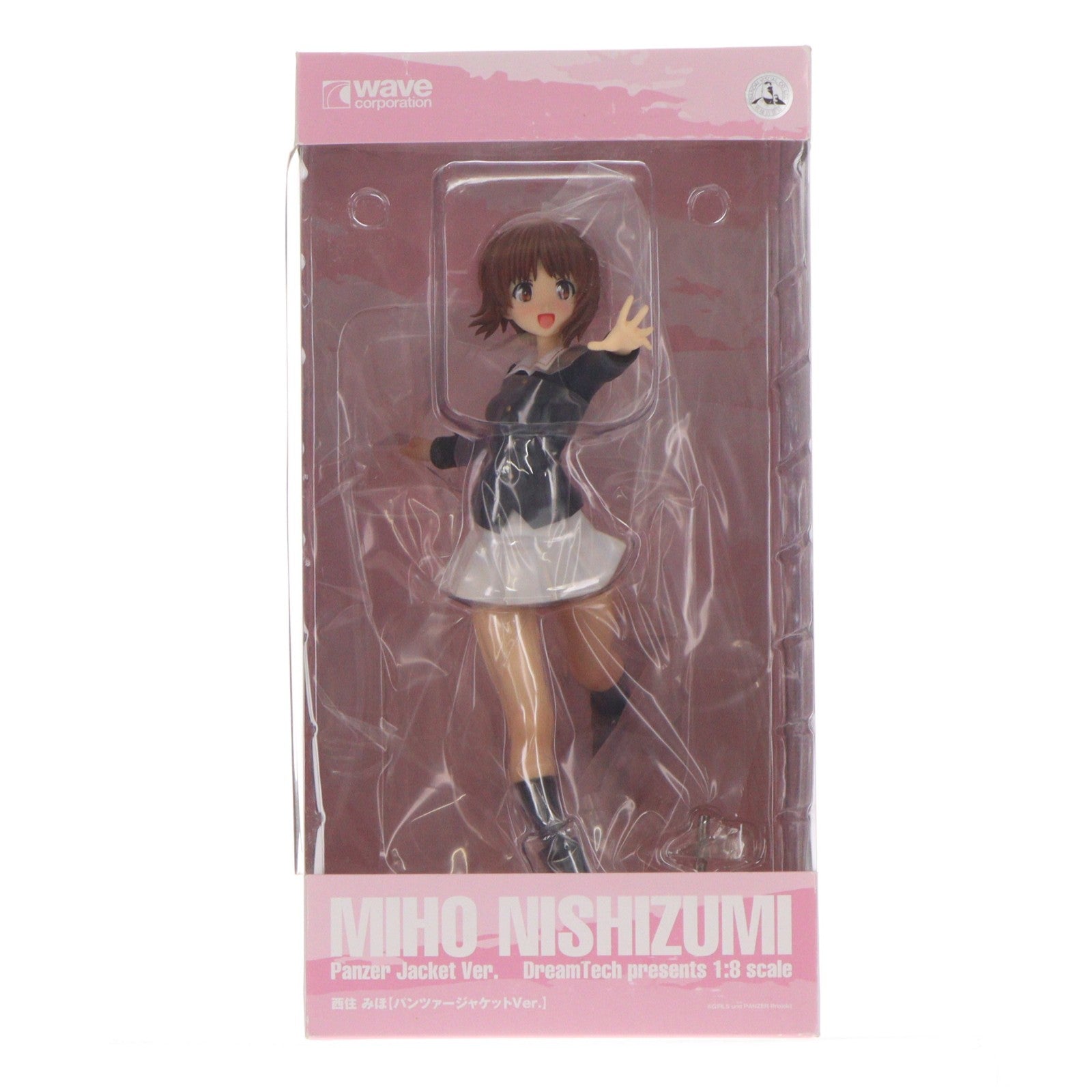 【中古即納】[FIG] ドリームテック 西住みほ【パンツァージャケットVer.】 ガールズ&パンツァー 1/8 完成品 フィギュア(DT-055) ウェーブ(WAVE)(20160330)