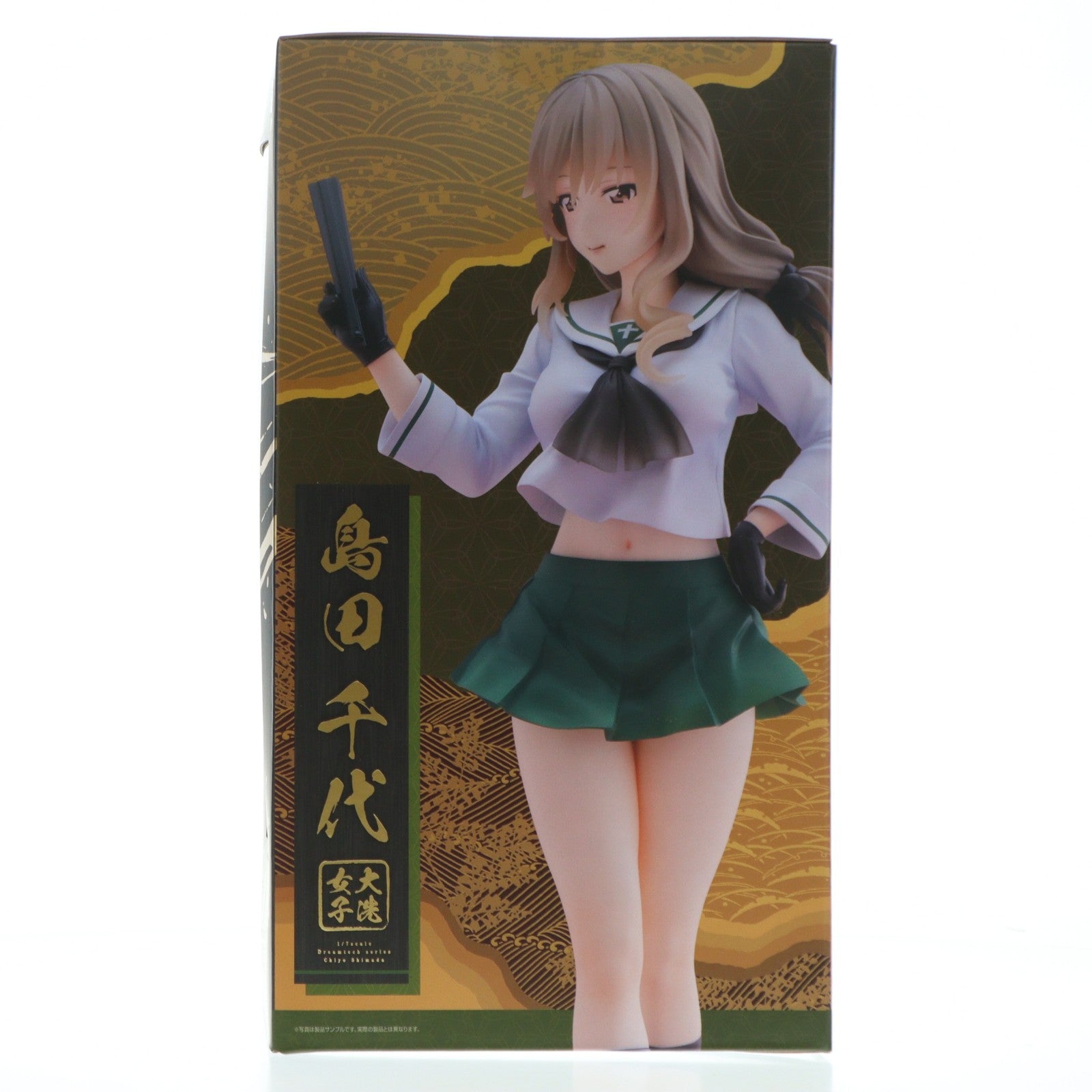 【中古即納】[FIG] (再販) ドリームテック 島田千代[大洗女子](しまだちよ おおあらいじょし) ガールズ&パンツァー 戦車道大作戦! 完成品 フィギュア(DT-193) ウェーブ(WAVE)(20241130)