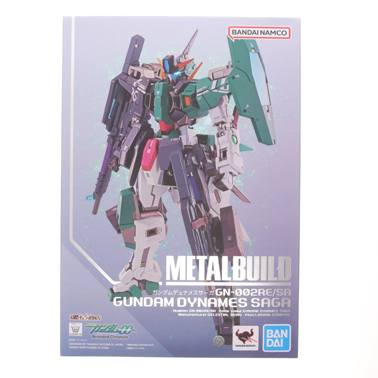 【中古即納】[FIG] METAL BUILD ガンダムデュナメスサーガ 機動戦士ガンダム00(ダブルオー) Revealed Chronicle 完成品 可動フィギュア バンダイ(2024/09/31)