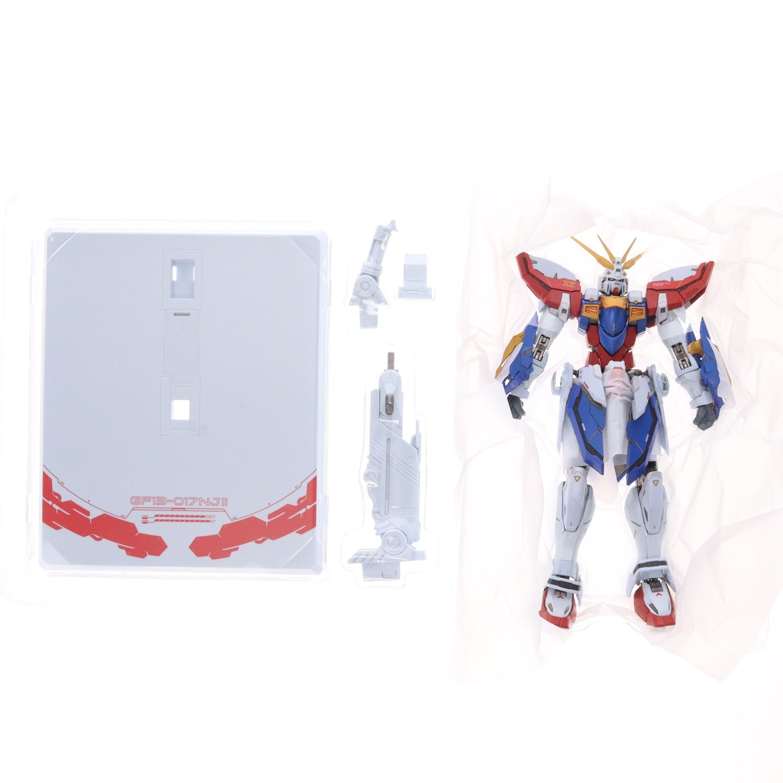 【中古即納】[FIG] 初期不良対応済み 魂ウェブ商店限定 METAL BUILD ゴッドガンダム&ゴッドガンダム弐(セカンド) 機動武闘伝Gガンダム 完成品 可動フィギュア バンダイスピリッツ(20250825)