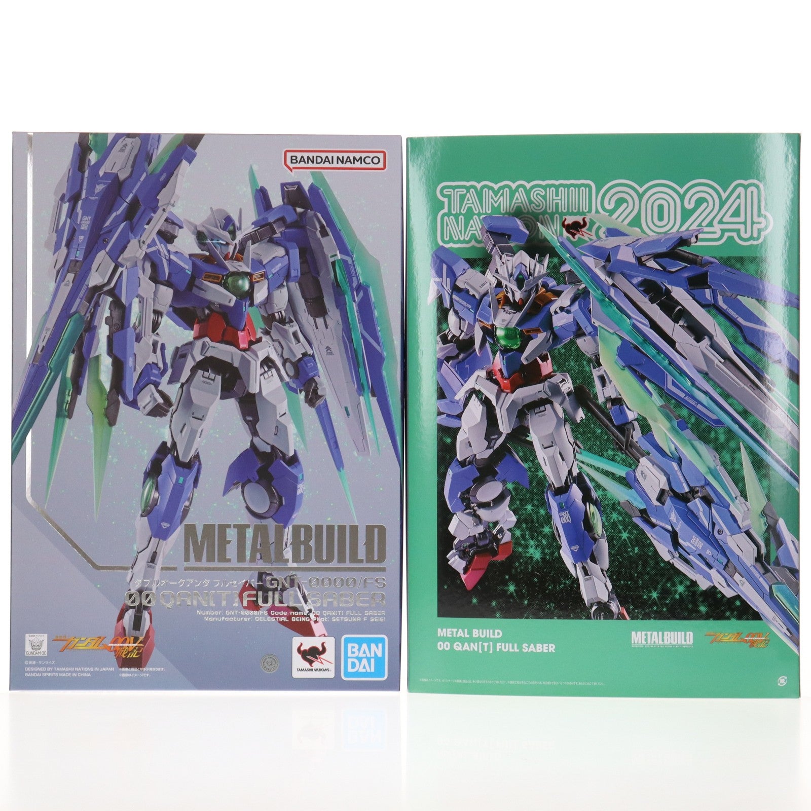 【中古即納】[FIG] METAL BUILD ダブルオークアンタ フルセイバー 機動戦士ガンダム00V戦記 完成品 可動フィギュア TAMASHII NATION 2024 開催記念品&魂ウェブ商店限定 バンダイスピリッツ(20241113)