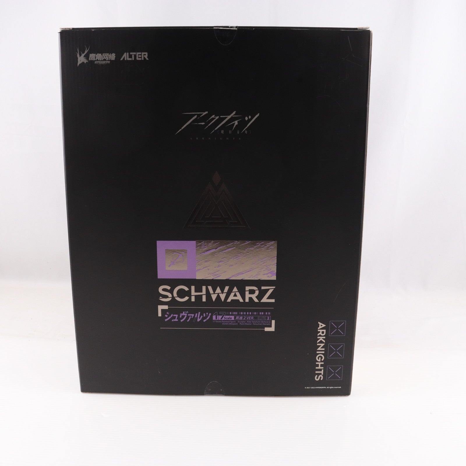 【中古即納】[FIG] あみあみ限定特典付属 シュヴァルツ 昇進2Ver. アークナイツ 1/7 完成品 フィギュア アルター(20230930)