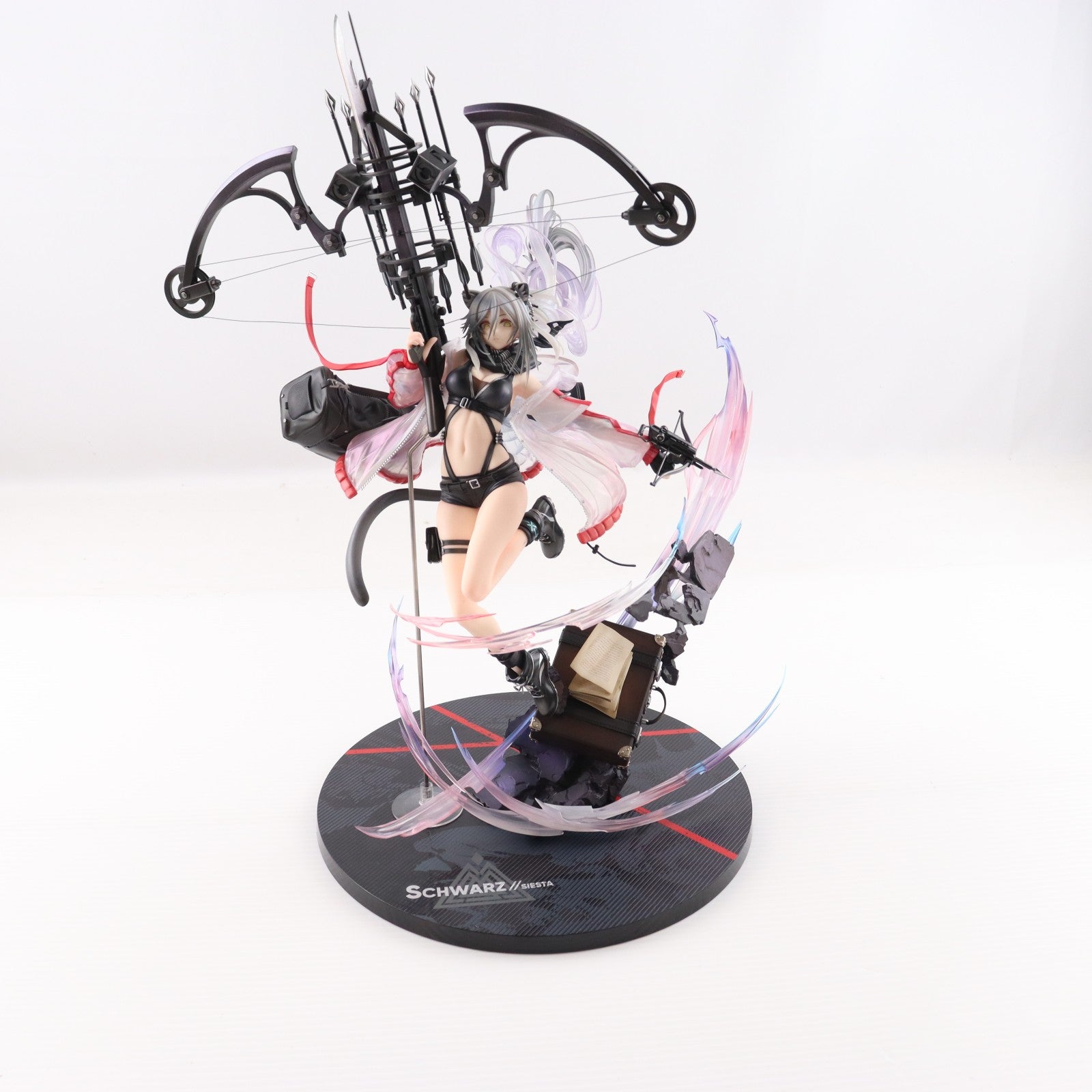 【中古即納】[FIG] あみあみ限定特典付属 シュヴァルツ 昇進2Ver. アークナイツ 1/7 完成品 フィギュア アルター(20230930)