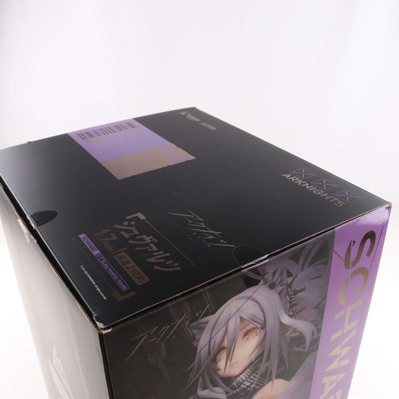 【中古即納】[FIG] あみあみ限定特典付属 シュヴァルツ 昇進2Ver. アークナイツ 1/7 完成品 フィギュア アルター(20230930)