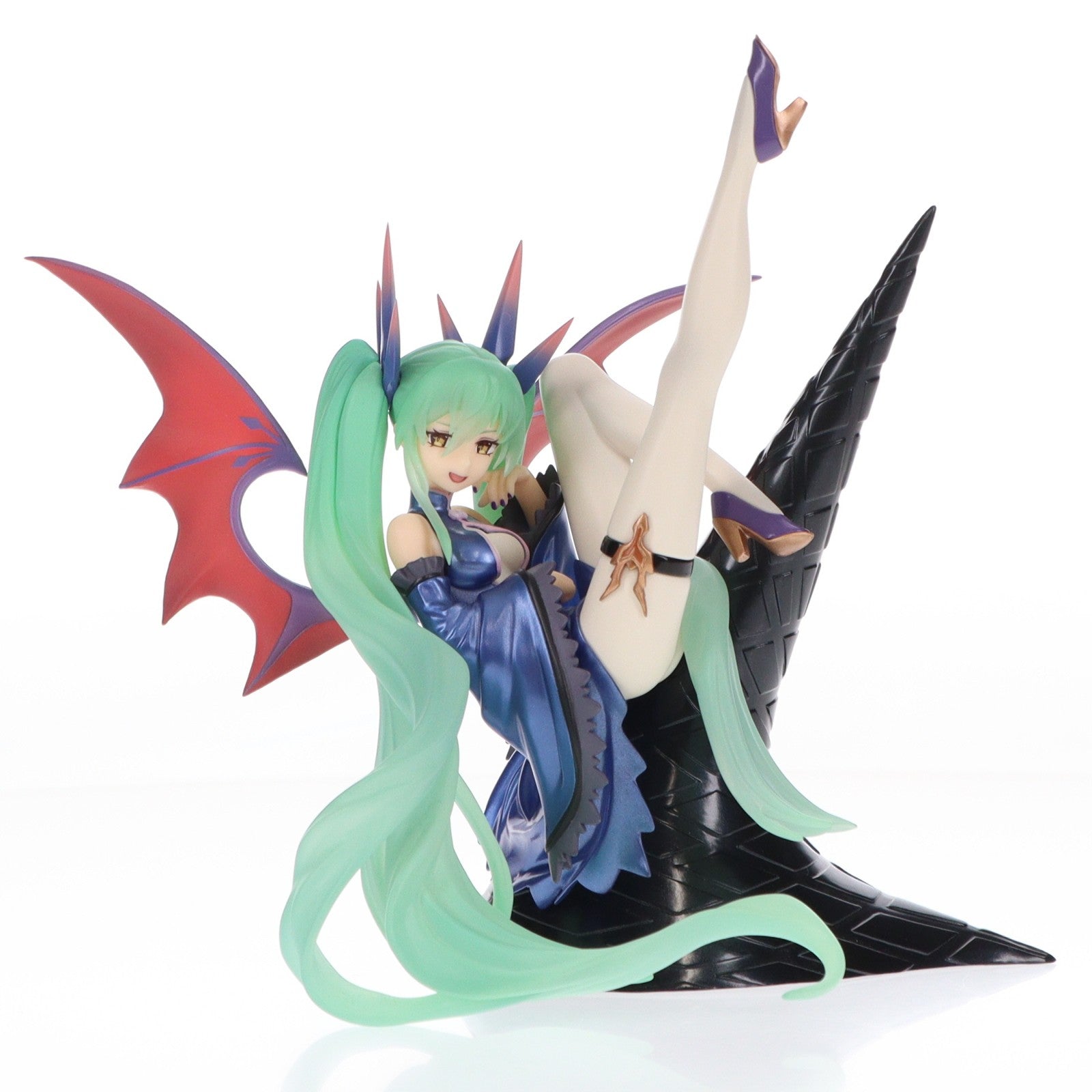 【中古即納】[FIG] TENITOL 初音ミク Dark キャラクター・ボーカル・シリーズ01 初音ミク 完成品 フィギュア(AMU-TNL0002) フリュー(20230204)