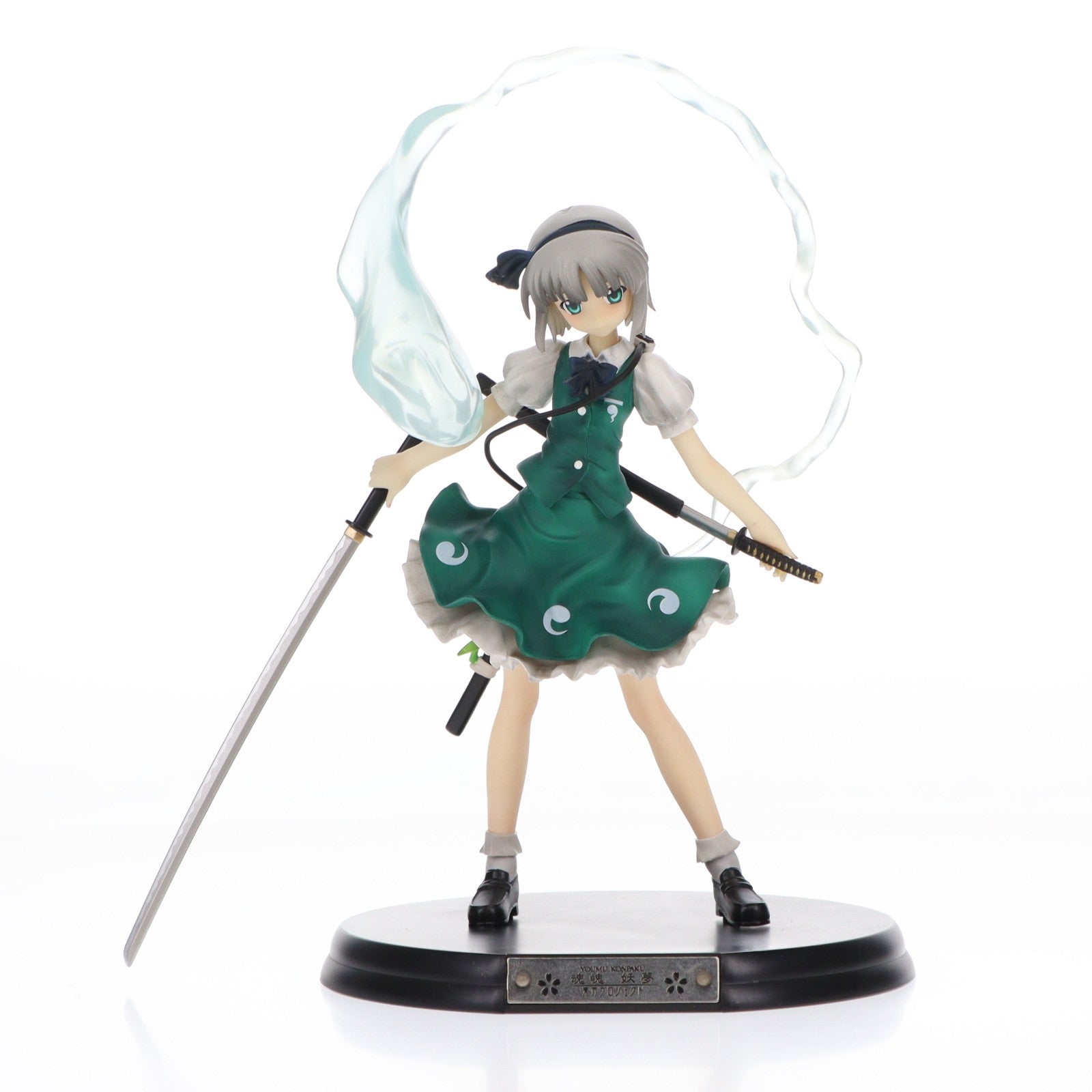 【中古即納】[FIG] 半人半霊の庭師 魂魄妖夢(こんぱくようむ) 東方Project 1/8 完成品 フィギュア グリフォンエンタープライズ(20091220)