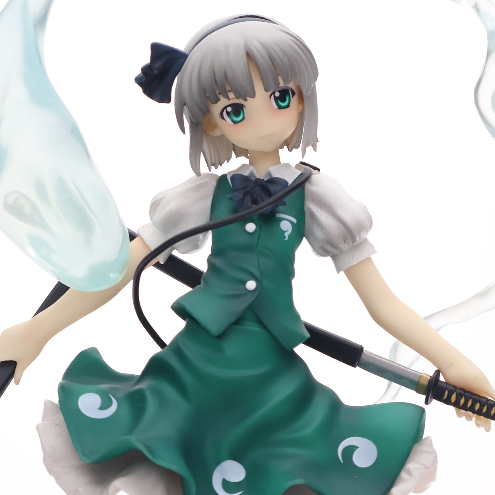 【中古即納】[FIG] 半人半霊の庭師 魂魄妖夢(こんぱくようむ) 東方Project 1/8 完成品 フィギュア グリフォンエンタープライズ(20091220)