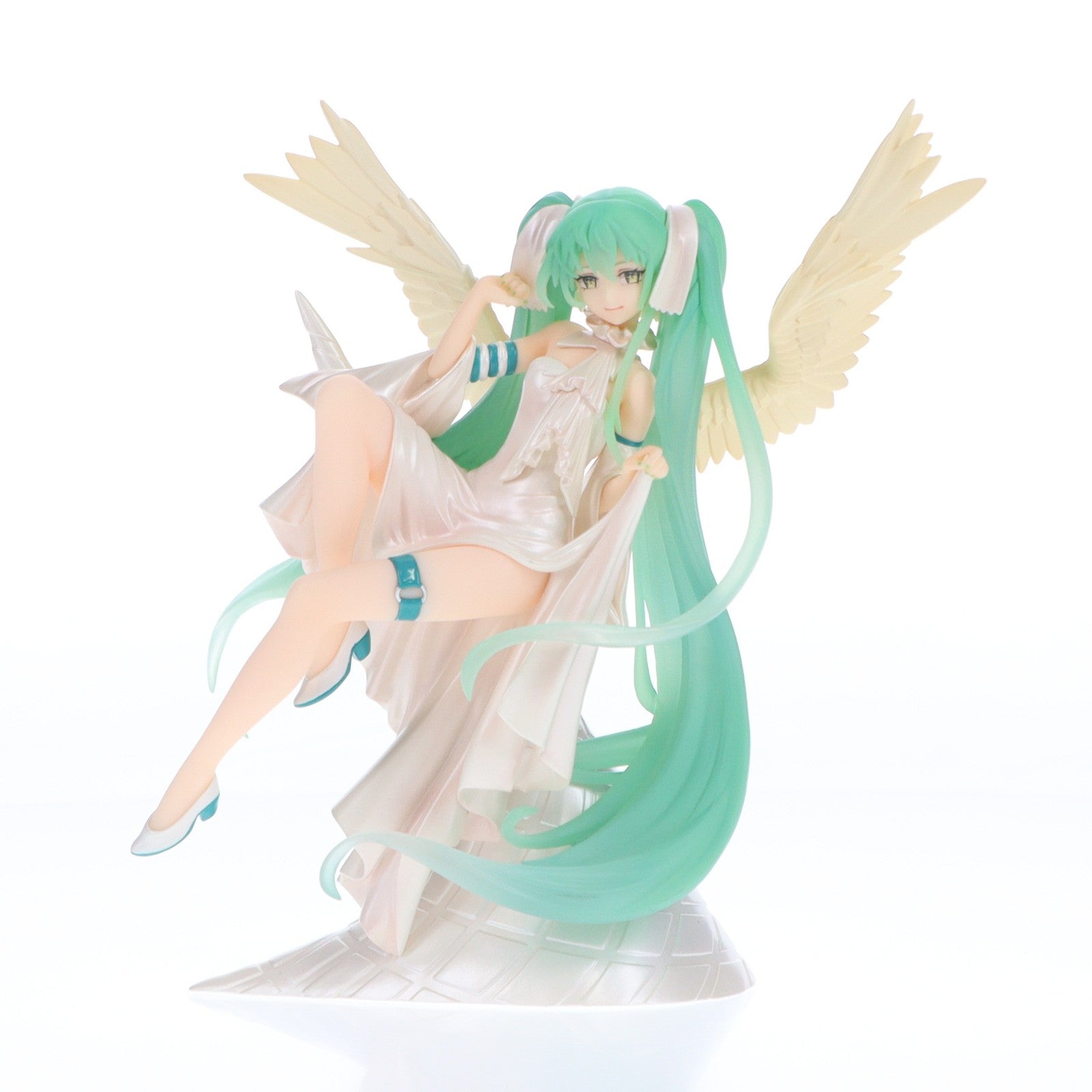【中古即納】[FIG] TENITOL 初音ミク Light キャラクター・ボーカル・シリーズ01 初音ミク 完成品 フィギュア(AMU-TNL0001) フリュー(20230204)
