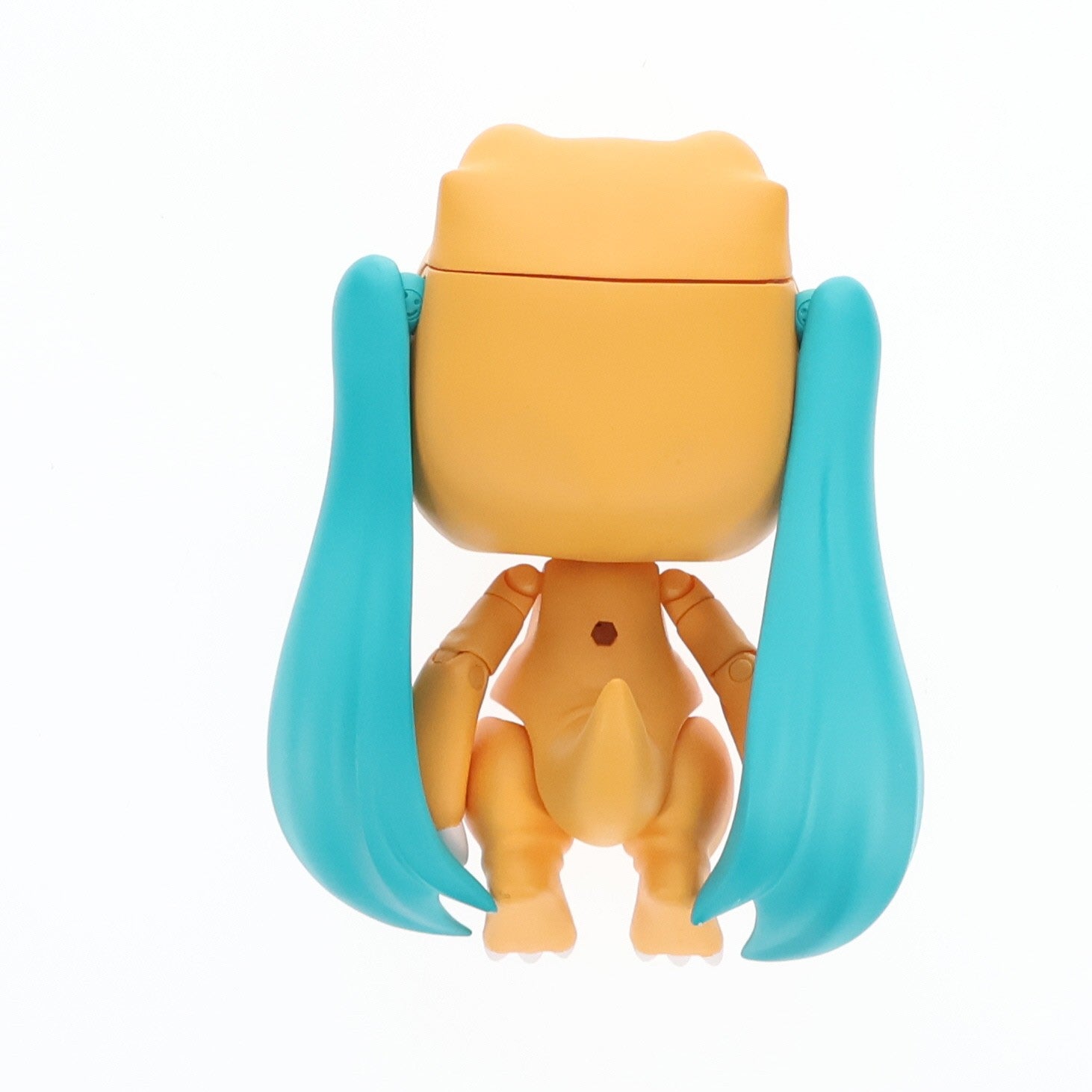 【中古即納】[FIG] ねんどろいど 1439 初音ミク きぐるみアグモンVer. キャラクター・ボーカル・シリーズ01 初音ミク デジモンアドベンチャー 完成品 可動フィギュア プレックス/グッドスマイルカンパニー(20210516)