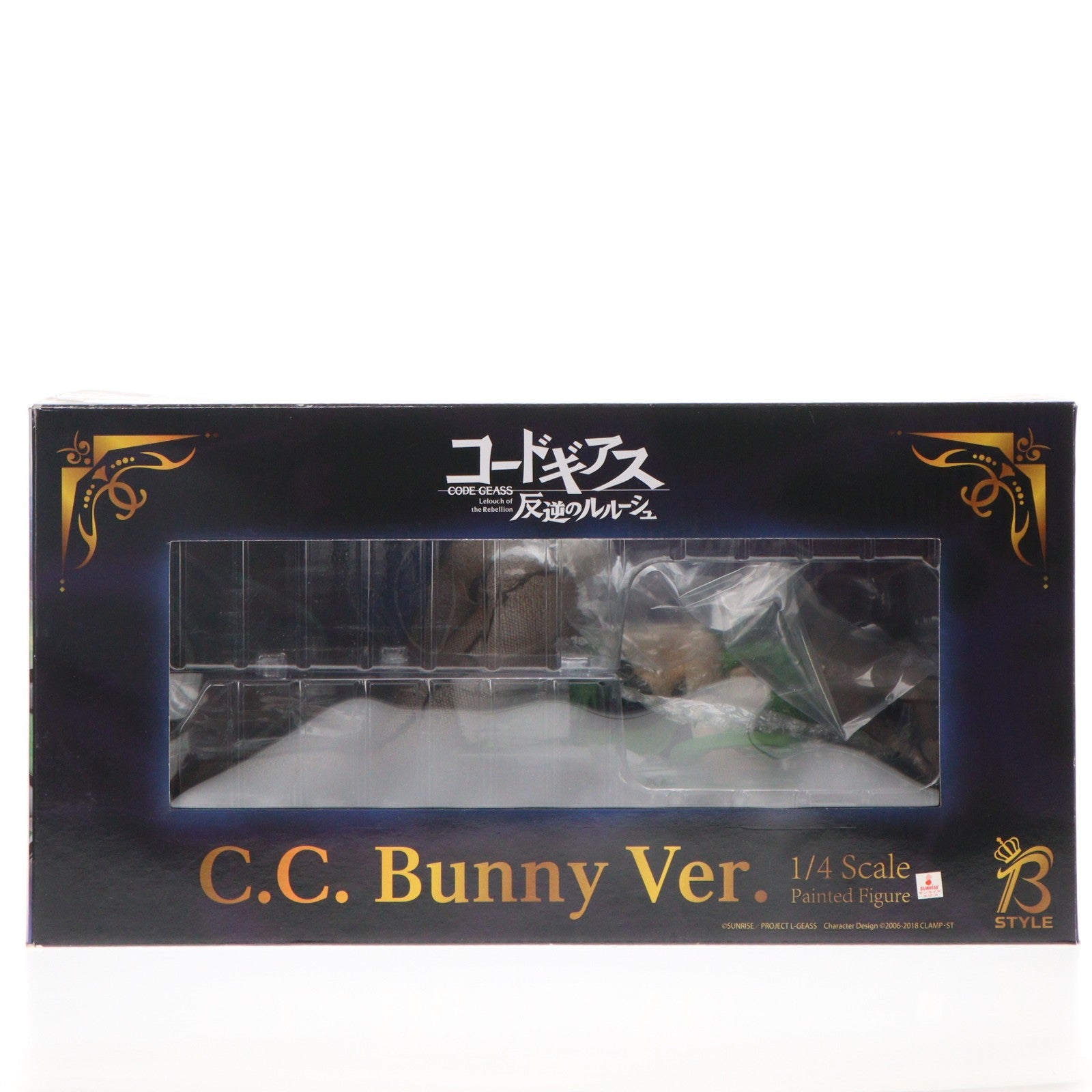 【中古即納】[FIG] B-style C.C.(シーツー) バニーVer. コードギアス 反逆のルルーシュ 1/4 完成品 フィギュア プレミアムバンダイ&アニメイト&あみあみ限定 FREEing(フリーイング)(20191231)