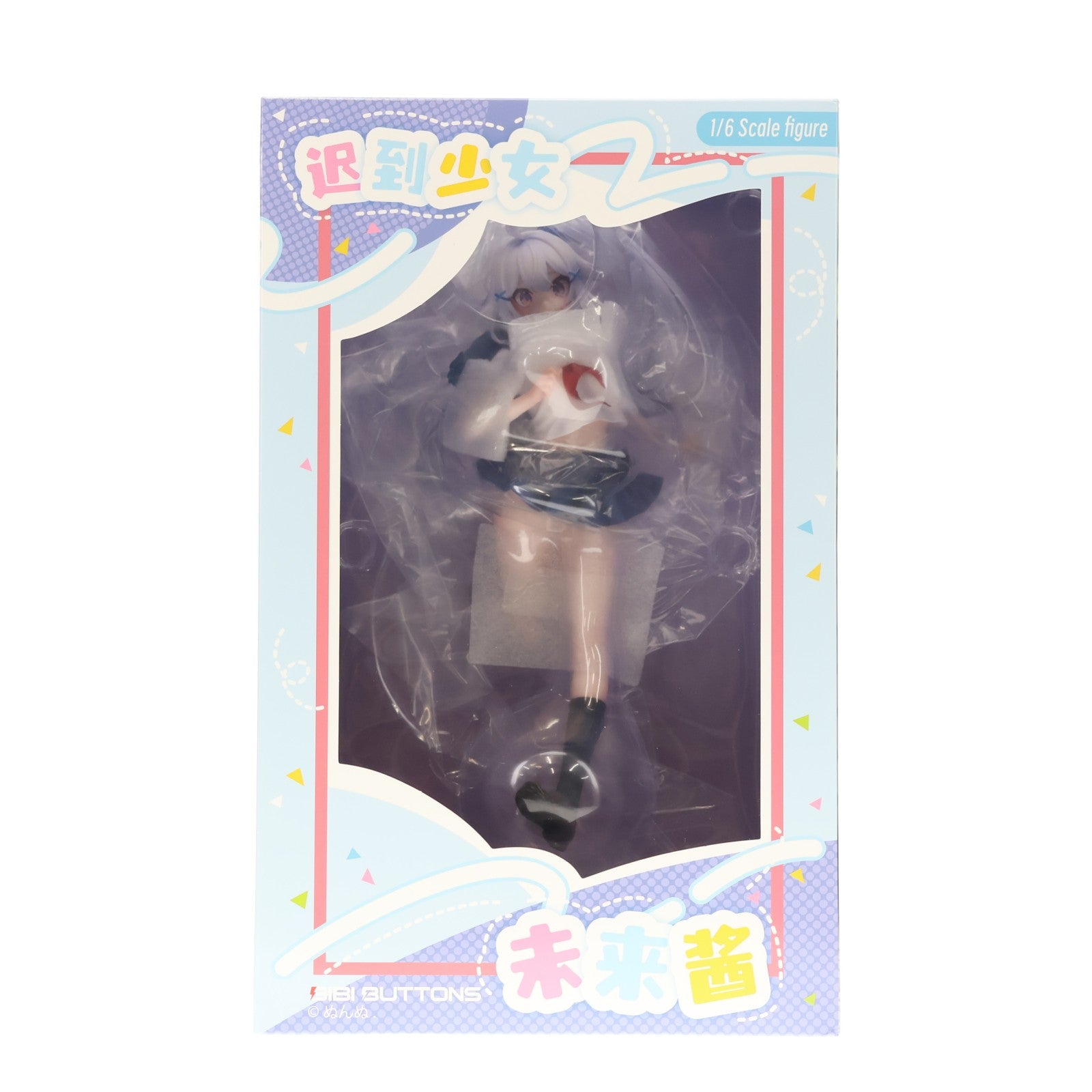 【中古即納】[FIG] しおり付属 未来ちゃん 遅刻寸前パンチラ 普通版 1/6 完成品 フィギュア Bibi Buttons(20250930)