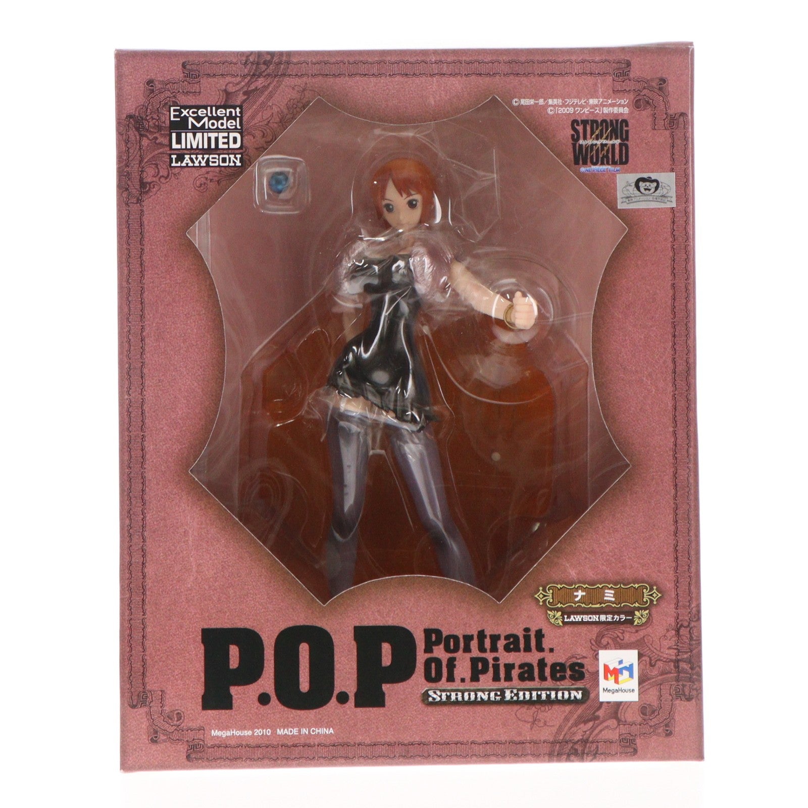 【中古即納】[FIG] Portrait.Of.Pirates P.O.P STRONG EDITION ナミ ローソン限定カラー ONE PIECE(ワンピース) 1/8 完成品 フィギュア メガハウス(20101103)
