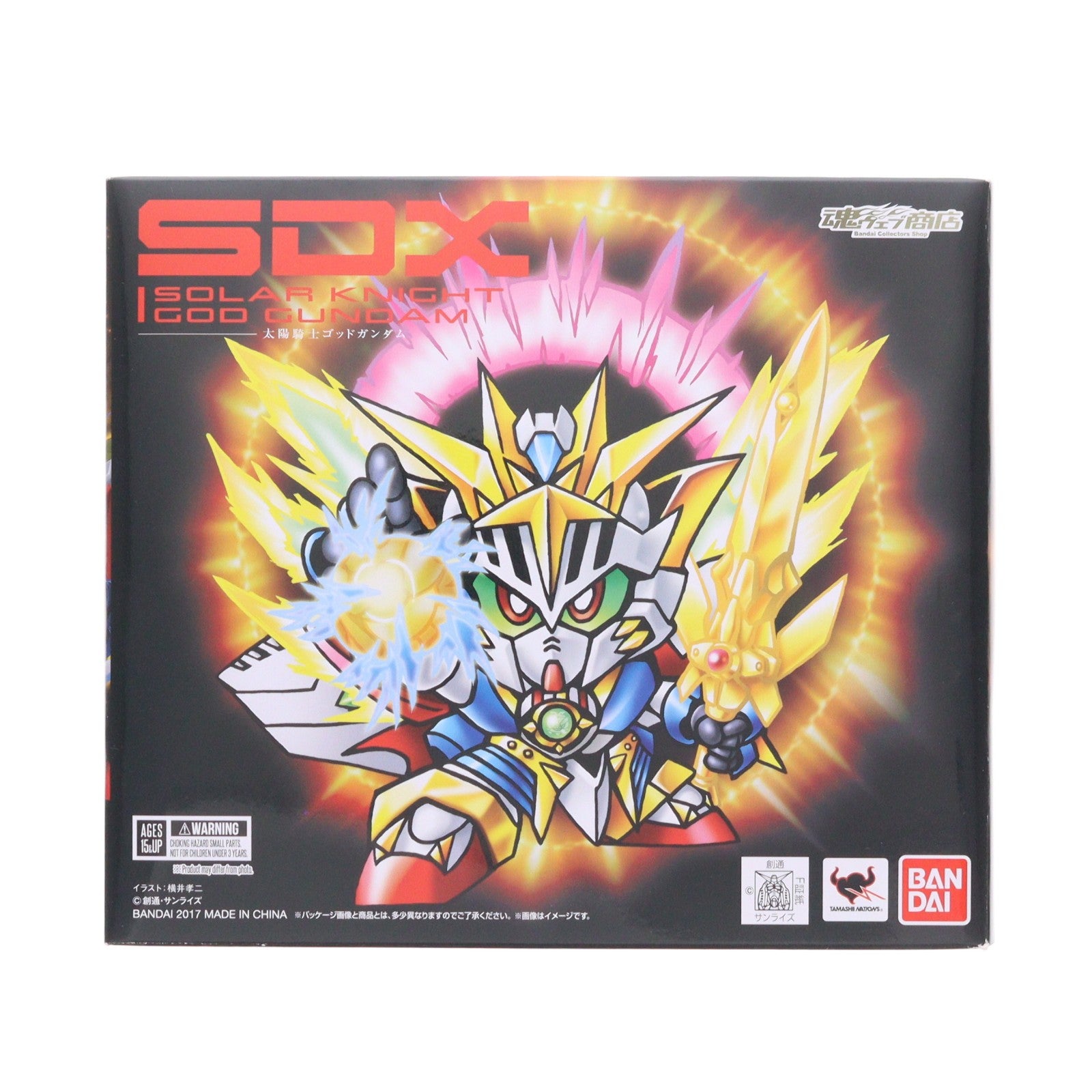 【中古即納】[FIG] 魂ウェブ商店限定 SDX 太陽騎士ゴッドガンダム 新SDガンダム外伝 黄金神話 完成品 可動フィギュア バンダイ(20171031)