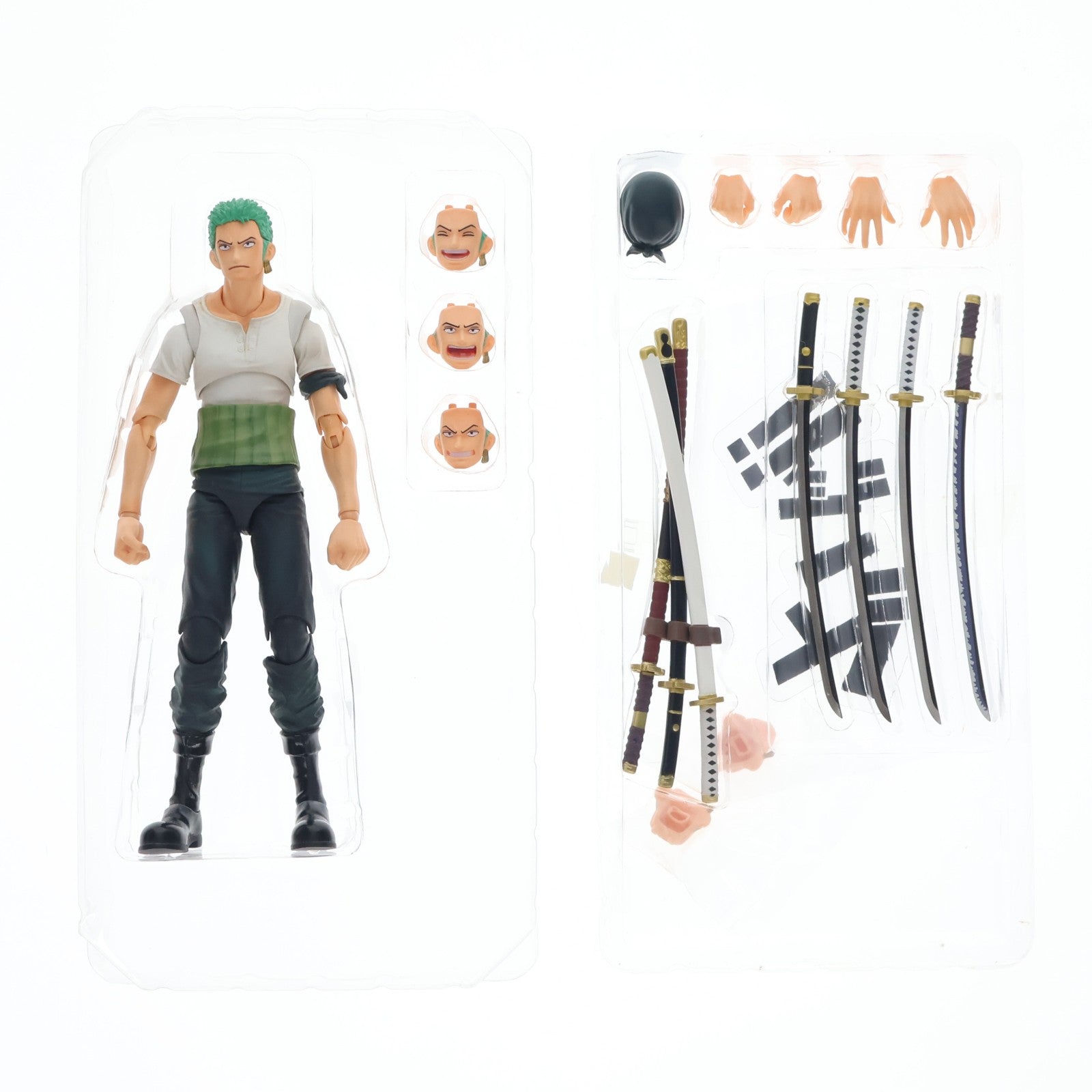【中古即納】[FIG] 初回特典付属 ヴァリアブルアクションヒーローズ ロロノア・ゾロ PAST BLUE ONE PIECE(ワンピース) 完成品 可動フィギュア メガハウス(20170831)