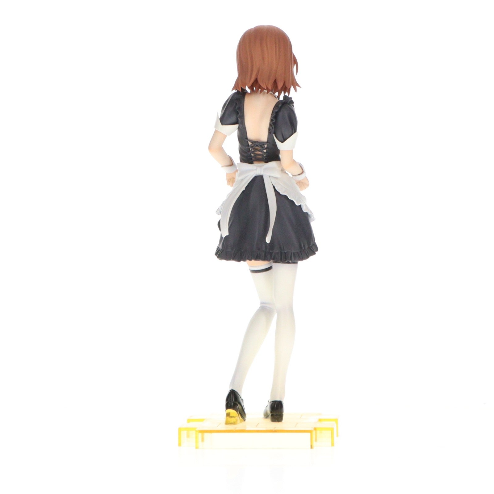 【中古即納】[FIG] 4-Leaves 御坂美琴(みさかみこと) -とあるメイド姿の超電磁砲(レールガン)- とある科学の超電磁砲 1/6 完成品 フィギュア(PP440) コトブキヤ(20120610)