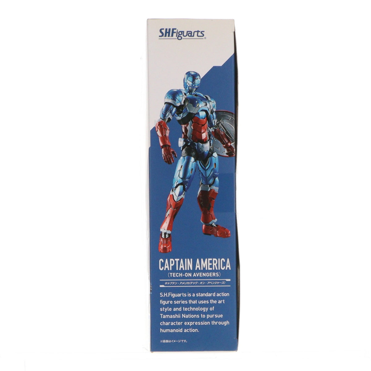 【中古即納】[FIG] S.H.Figuarts(フィギュアーツ) キャプテン・アメリカ(テック・オン・アベンジャーズ) TECH-ON AVENGERS 完成品 可動フィギュア バンダイスピリッツ(20220528)