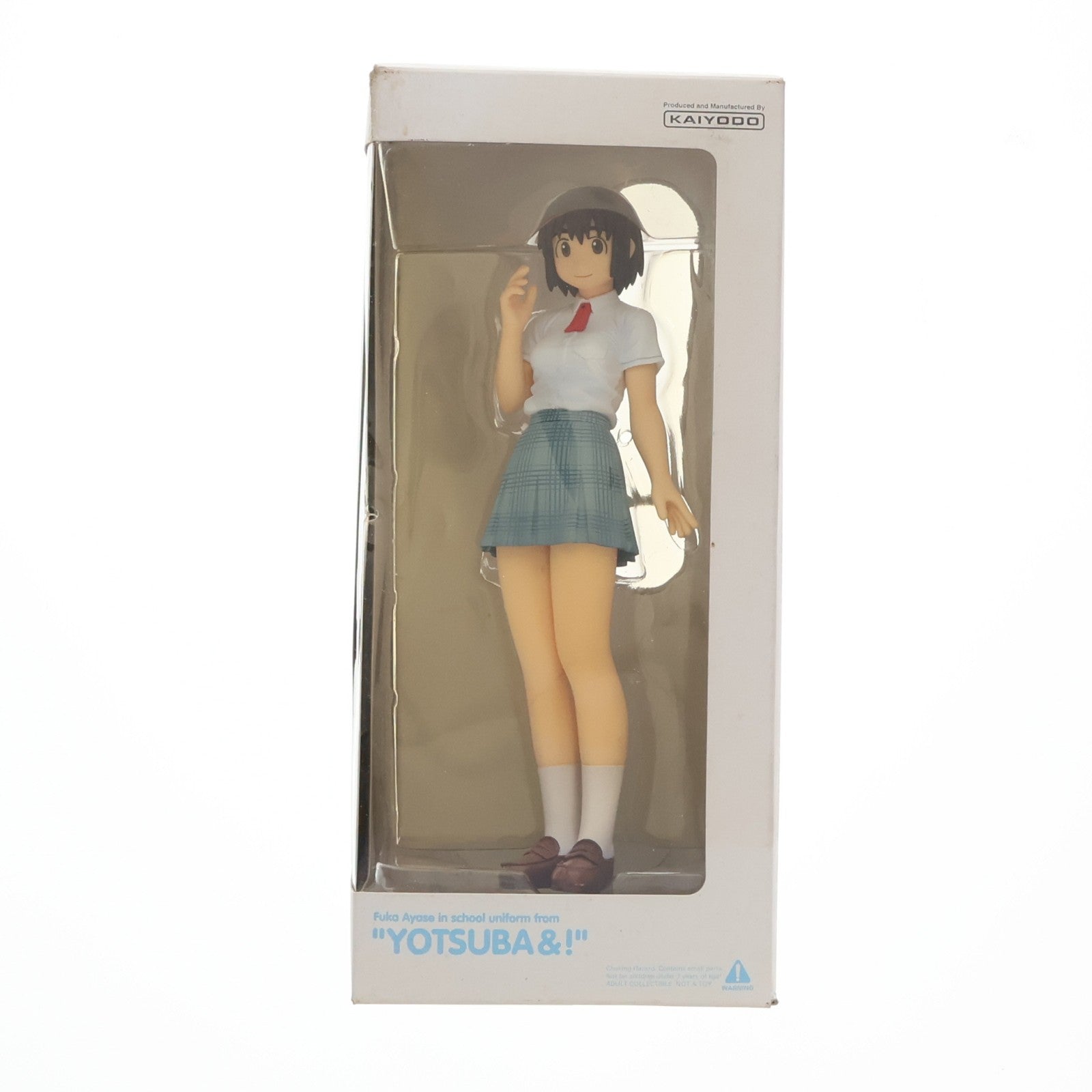 【中古即納】[FIG] 綾瀬風香(あやせふうか) 制服Ver. よつばと! 完成品 フィギュア 海洋堂(20071101)